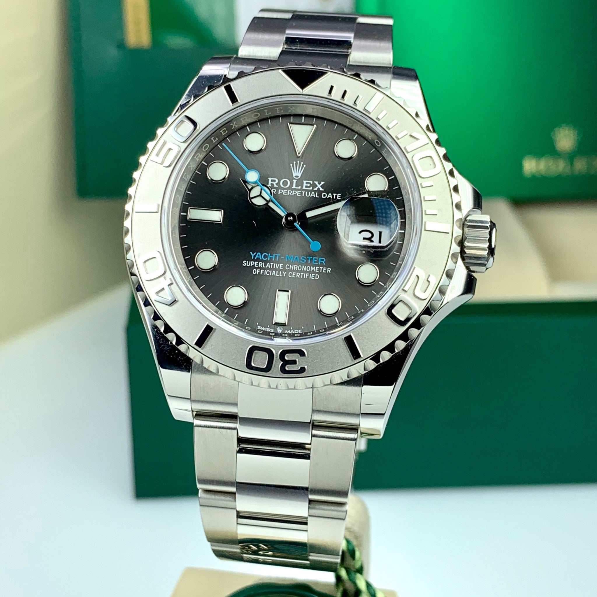 2020 Rolex Yacht Master 126622 Rhodium Dial Unworn