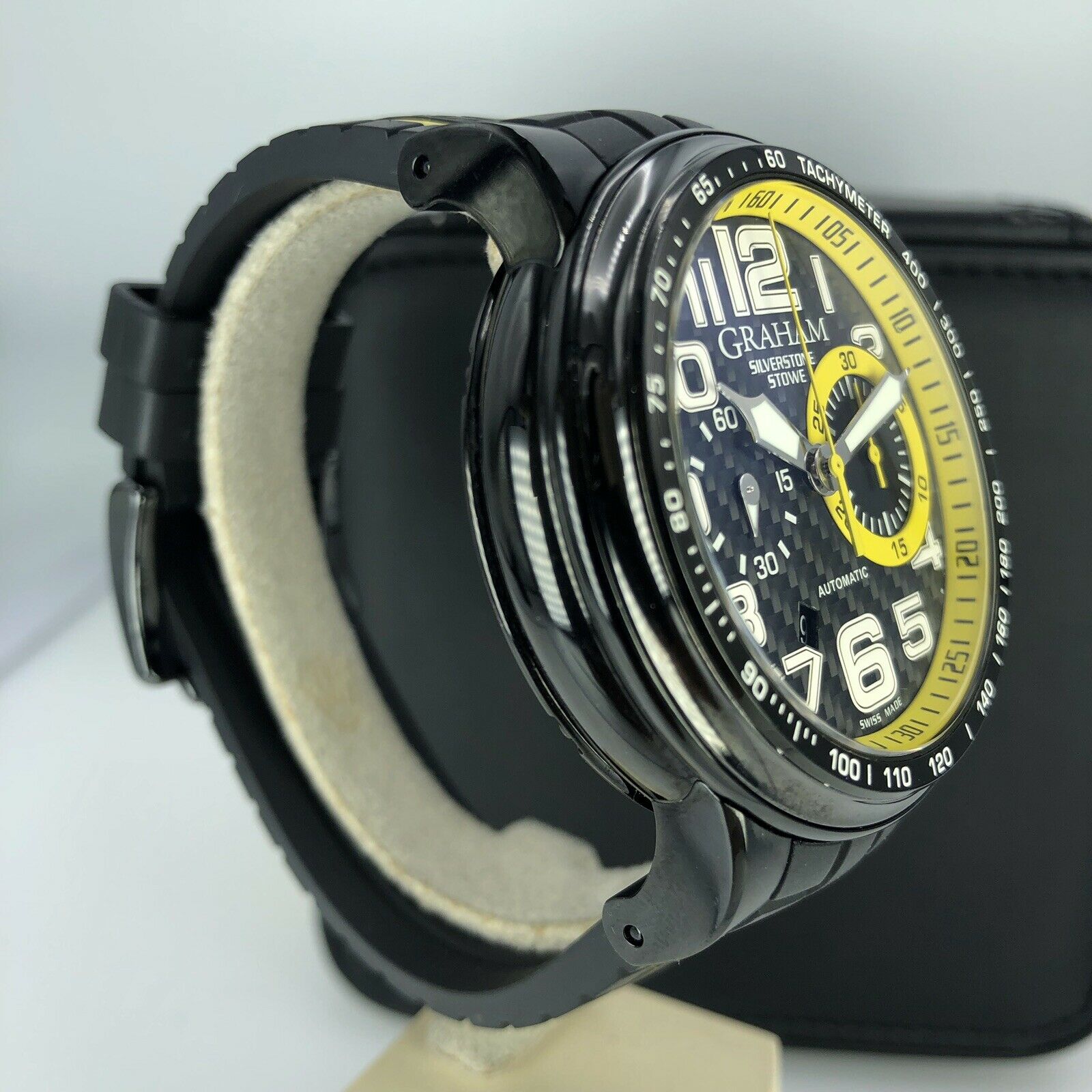 Graham Silverstone StoweRacing 2BLDC.B28A Rubber PVD case Mint Condition