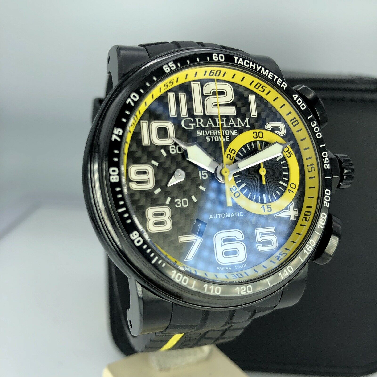 Graham Silverstone StoweRacing 2BLDC.B28A Rubber PVD case Mint Condition