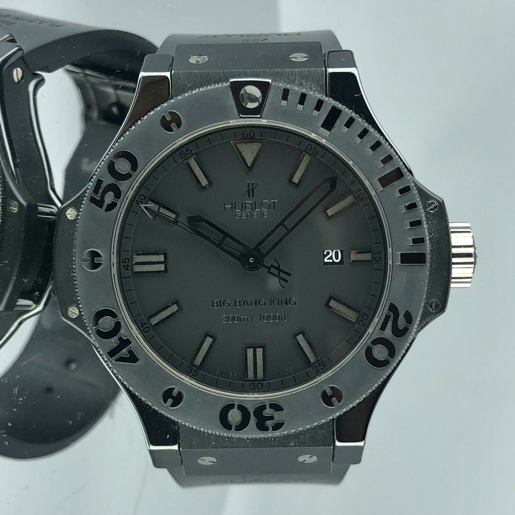 HUBLOT Big Bang King All Black Limited Edition 48mm Ceramic 322.CM.1110.RX