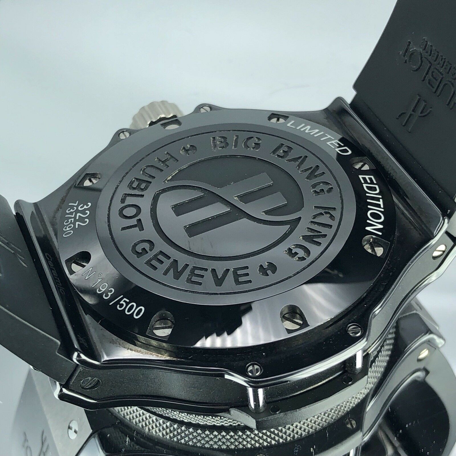 HUBLOT Big Bang King All Black Limited Edition 48mm Ceramic 322.CM.1110.RX