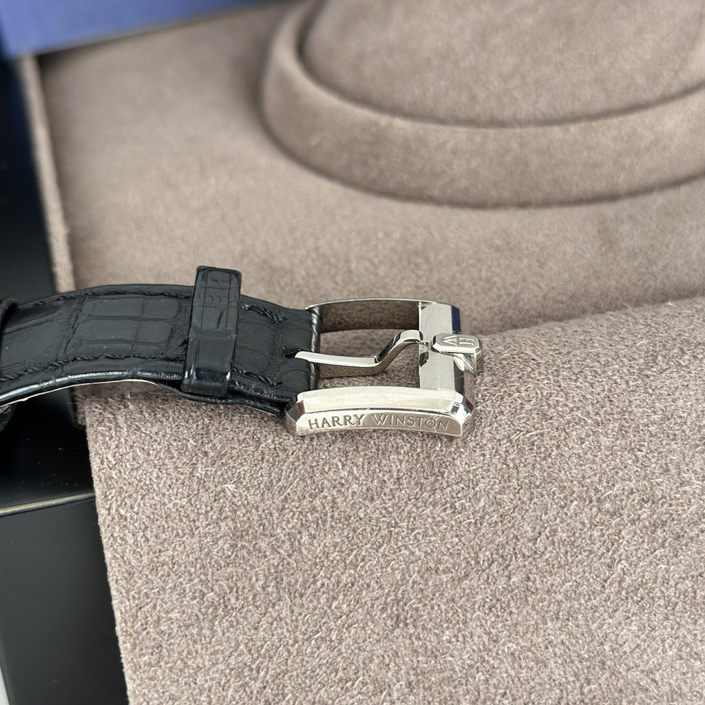Harry Winston Midnight COLLECTION Moon Phase White gold with Box MIDAMP42WW002