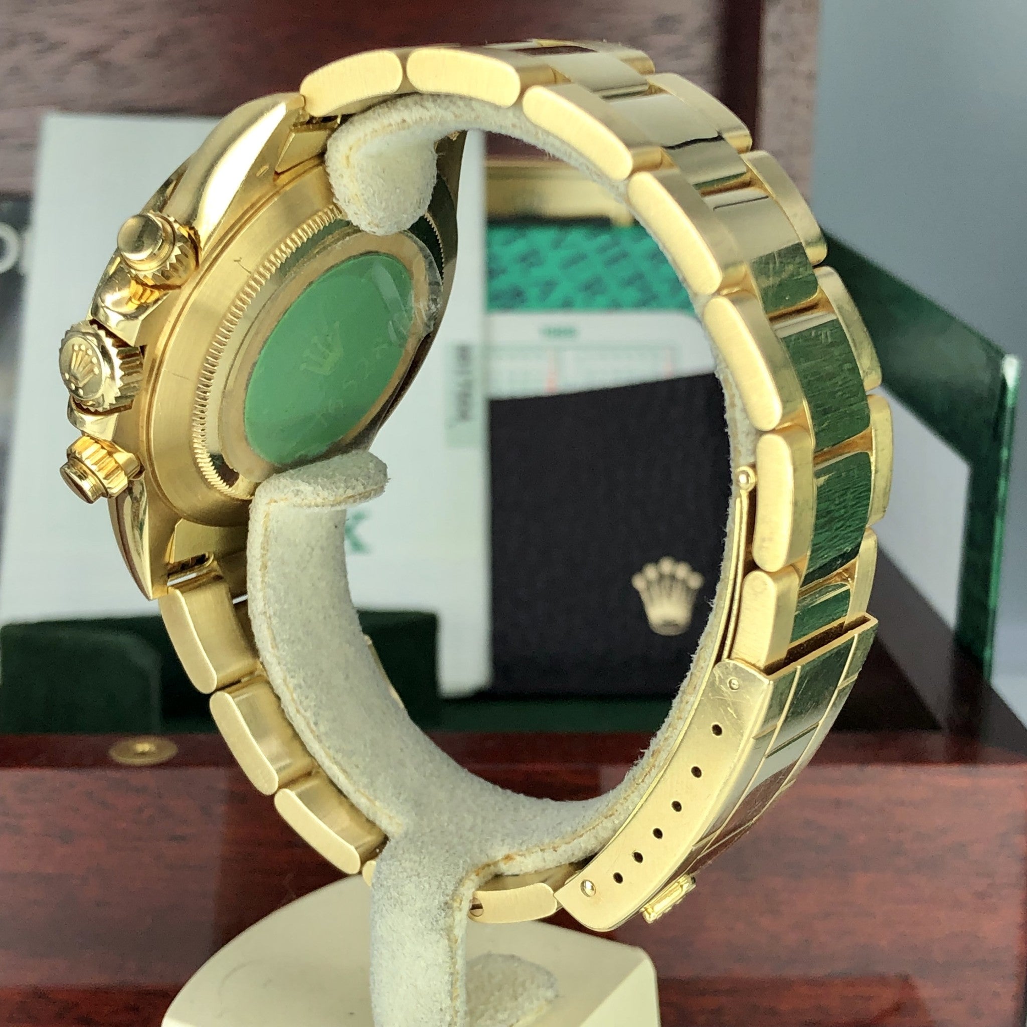 1988 Vintage Rolex Daytona 16528 Zenith Porcelain Diamonds 4 line Dial R Serial Full Set Paper Box