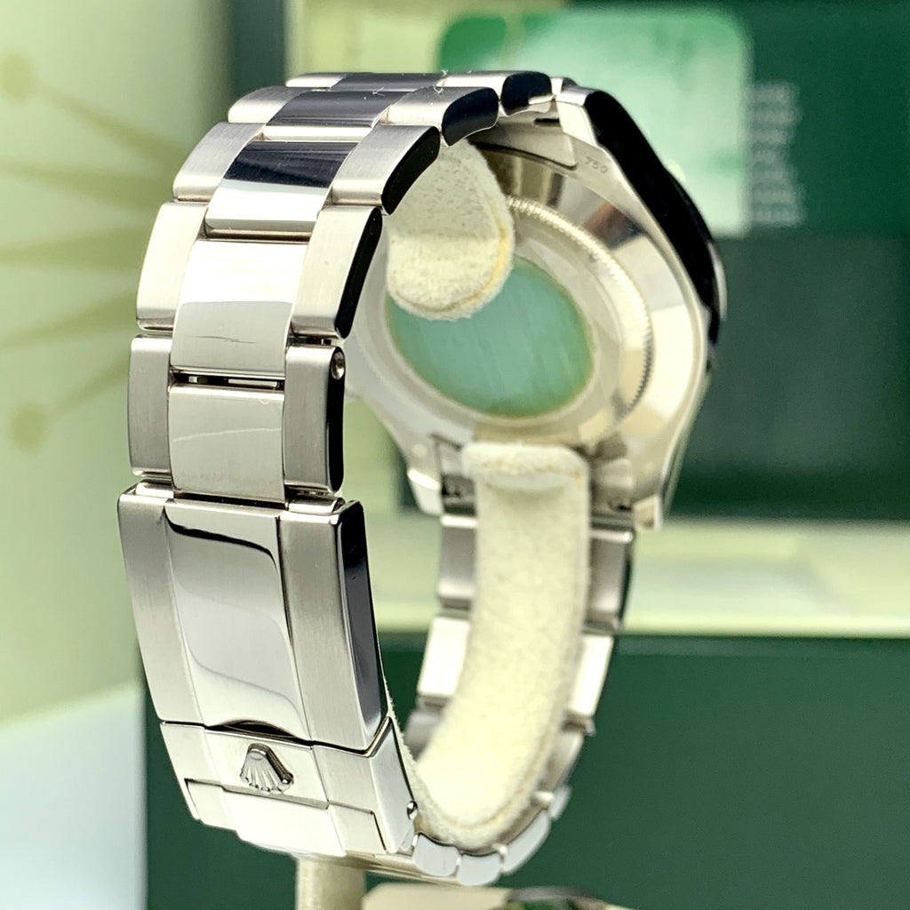2007 Rolex Daytona 116509 White Gold Grey Dial Arabic Numbers Full Set Box and Papers Unpolished