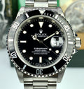 1995 Vintage Rolex Submariner Date 16610 Complete Box and Papers