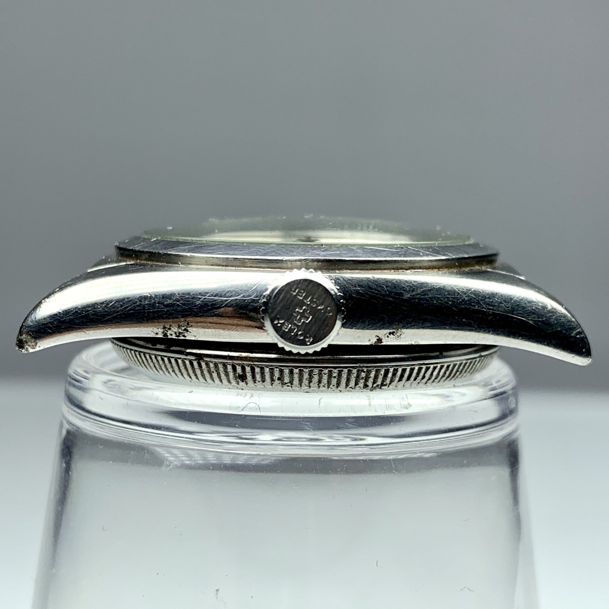1940’s Vintage Rolex Oyster Perpetual 2940 Bubbleback Rhodium Dial