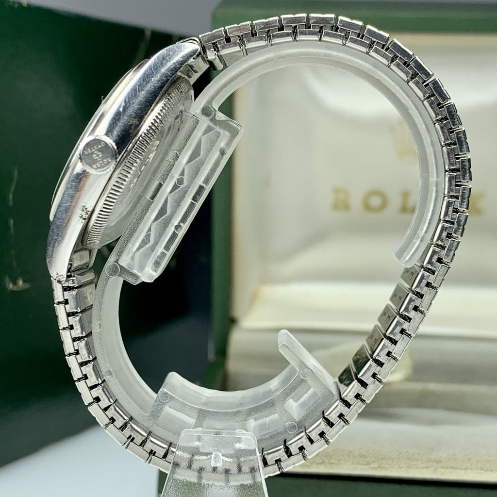 1940’s Vintage Rolex Oyster Perpetual 2940 Bubbleback Rhodium Dial