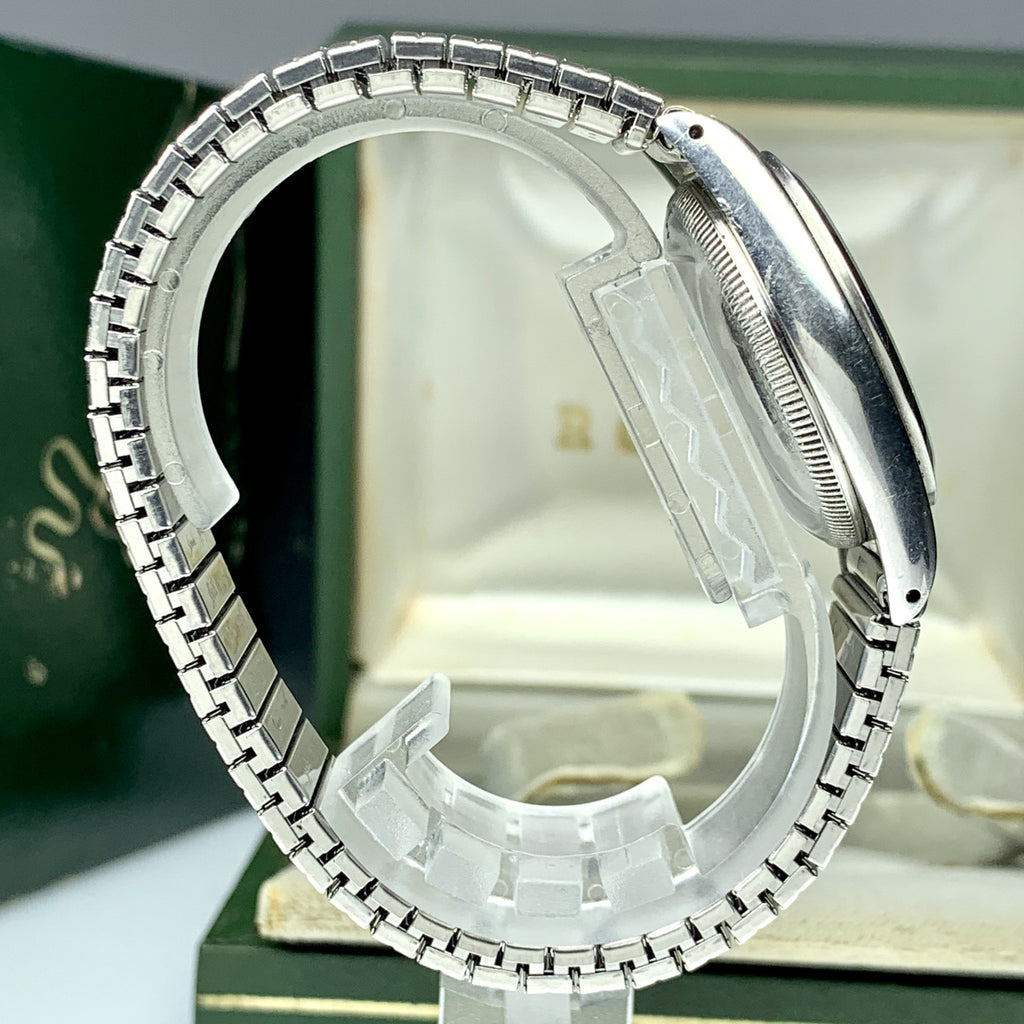 1940’s Vintage Rolex Oyster Perpetual 2940 Bubbleback Rhodium Dial