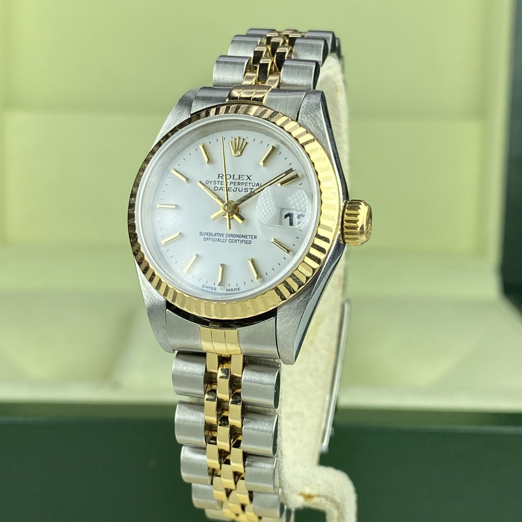 1997 Rolex Datejust 69173 Factory Dial 26mm With Box