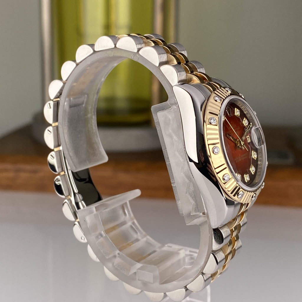 Rolex Lady-Datejust 26mm Jubilee Bracelets 179313 Vignette Dial Factory Diamonds