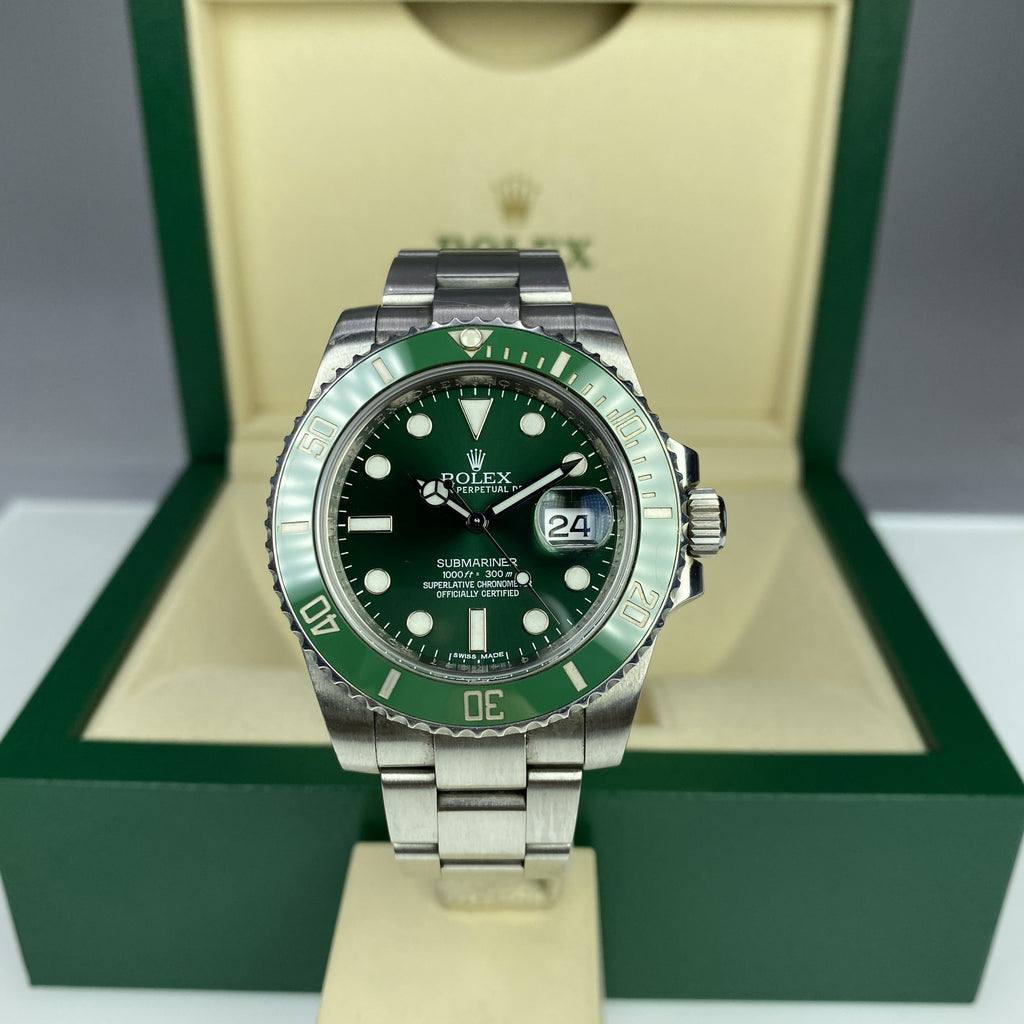 Rolex Submariner Green Hulk G Serial