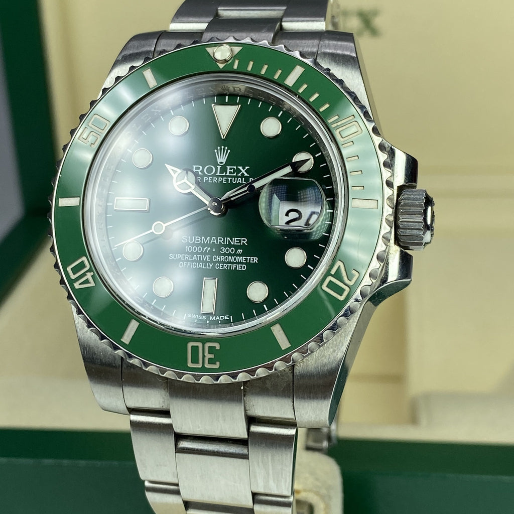 Rolex Submariner Green Hulk G Serial