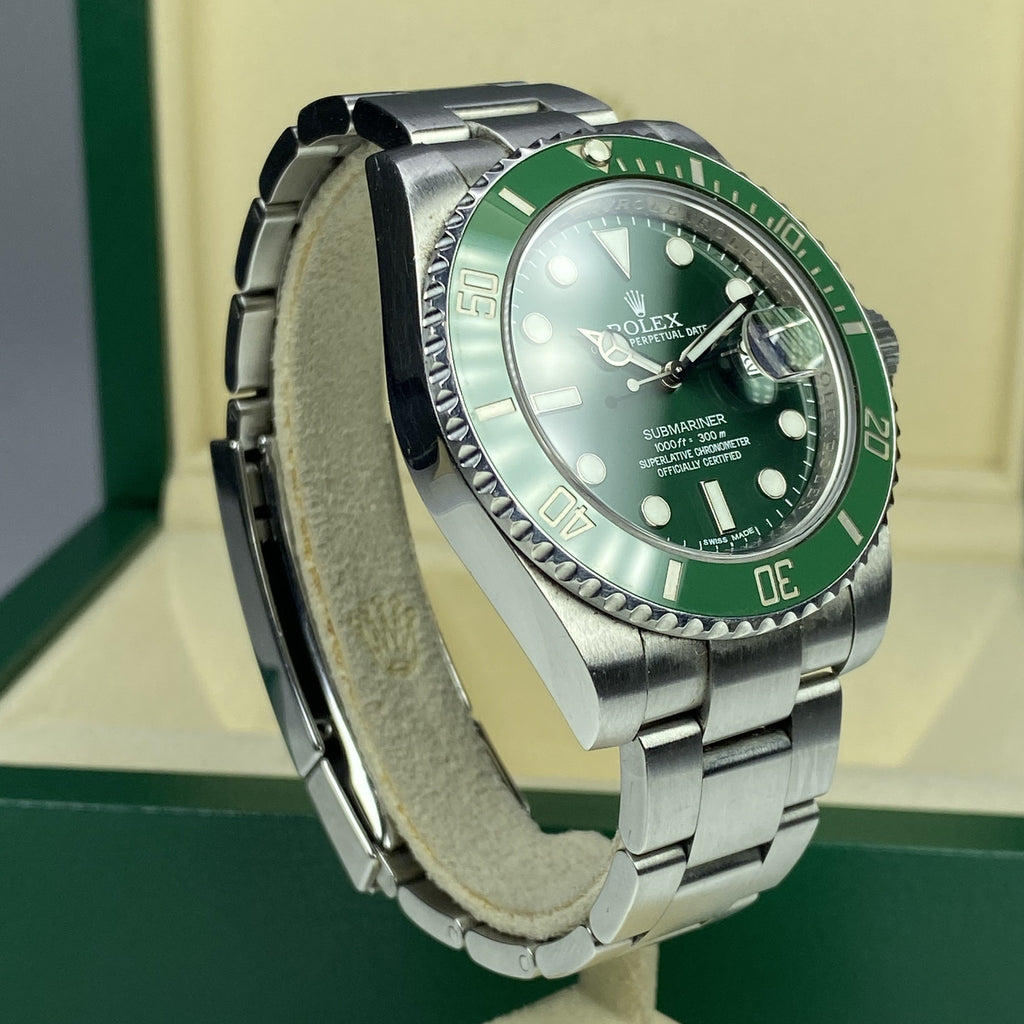 Rolex Submariner Green Hulk G Serial