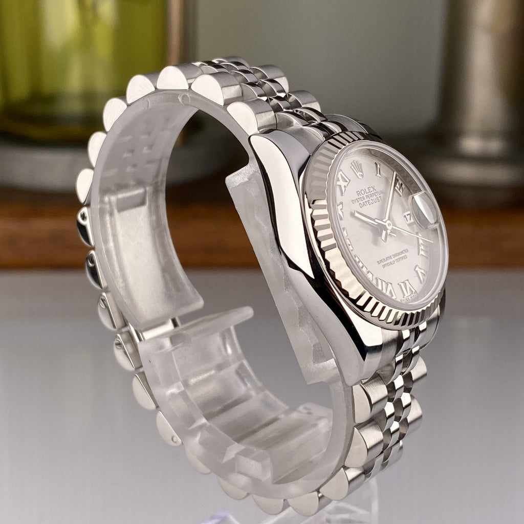 Rolex Lady-Datejust 179174 26mm Jubilee Bracelets Roman Dial
