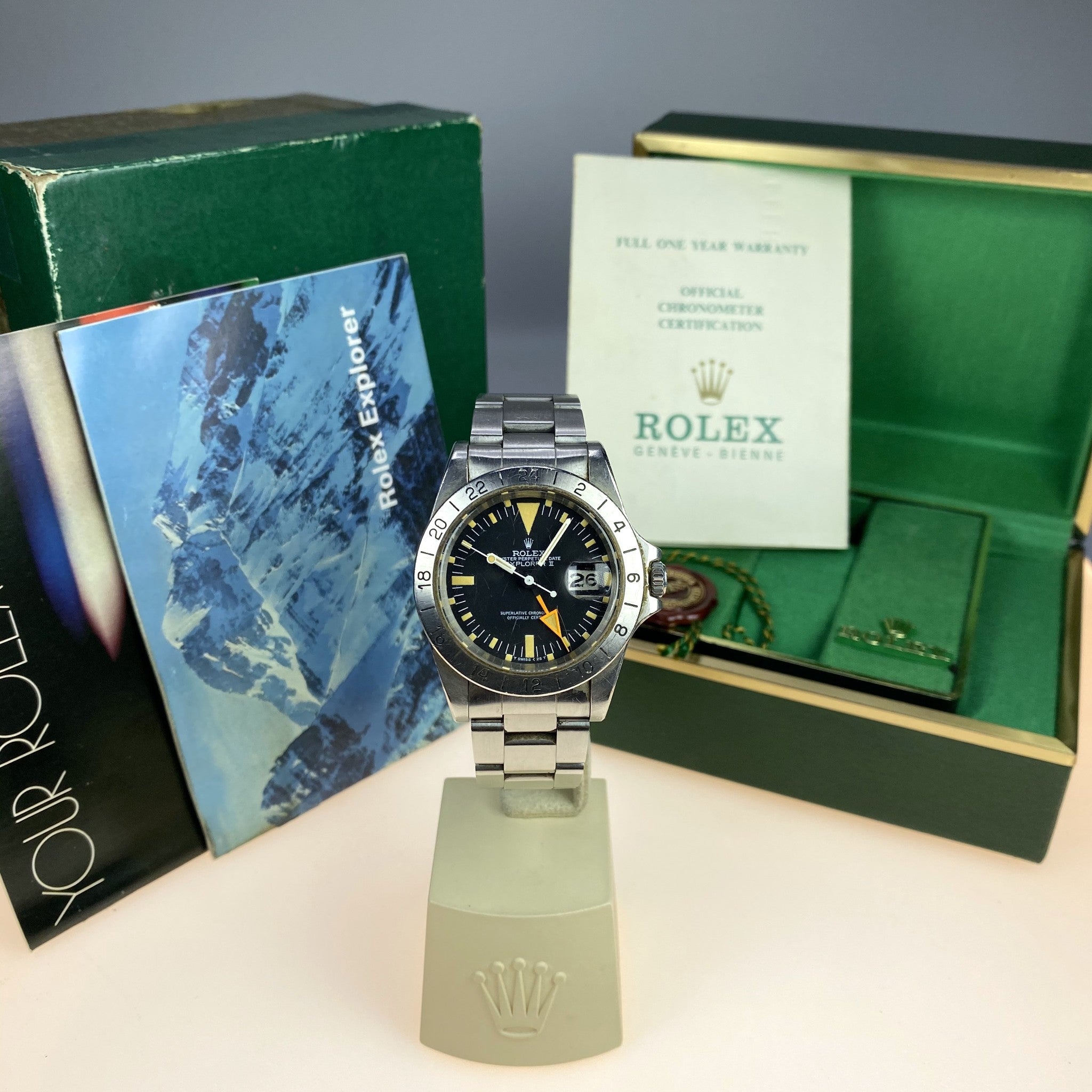 1982 Vintage Rolex Explorer II 1655 STEVE McQUEEN
