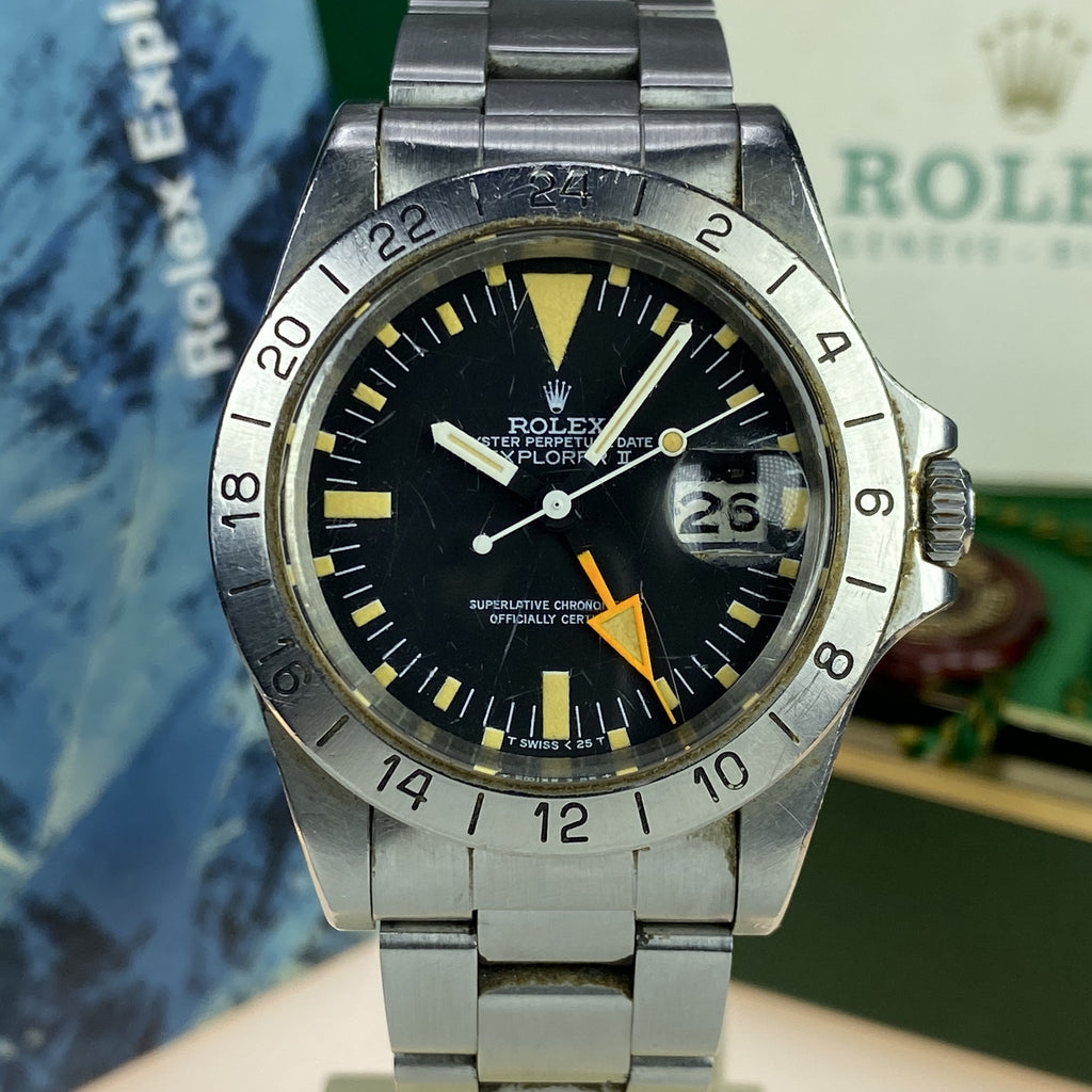 1982 Vintage Rolex Explorer II 1655 STEVE McQUEEN