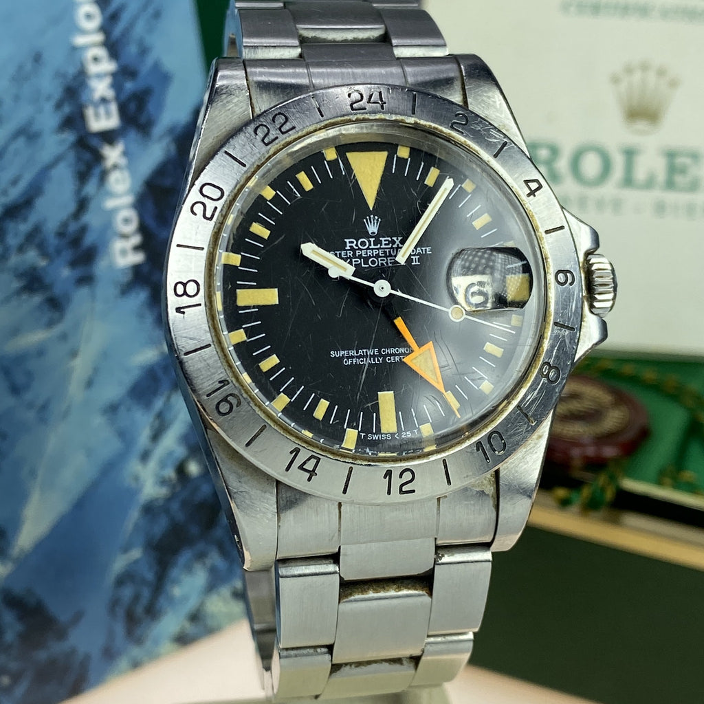 1982 Vintage Rolex Explorer II 1655 STEVE McQUEEN