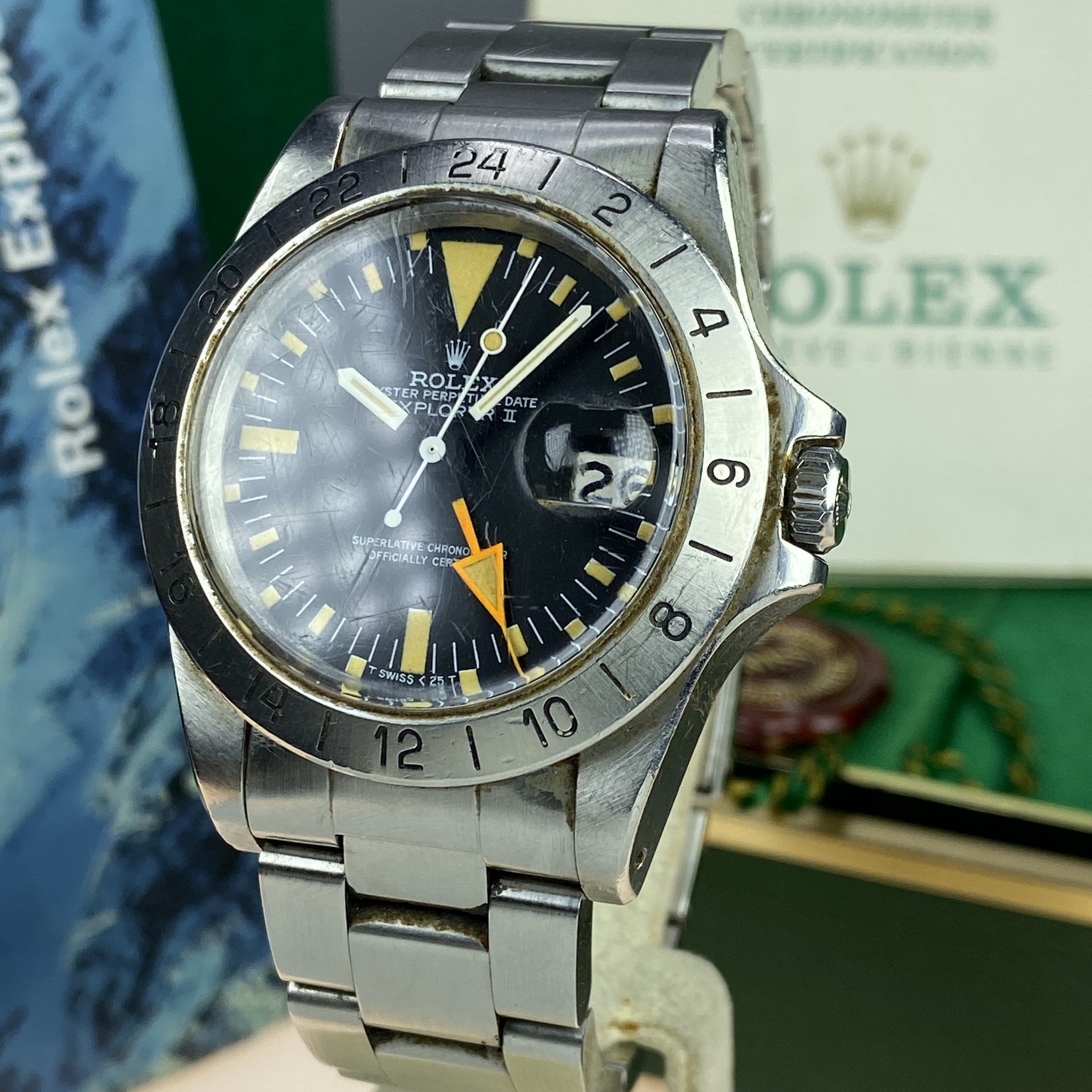 1982 Vintage Rolex Explorer II 1655 STEVE McQUEEN