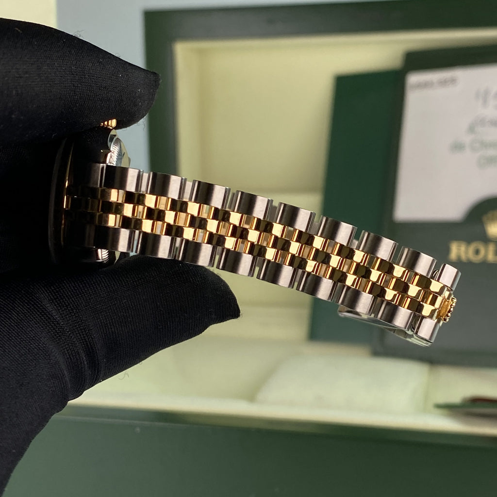 Rolex Datejust 179174 Ladies 26mm Jubilee Bracelets Roman Dial