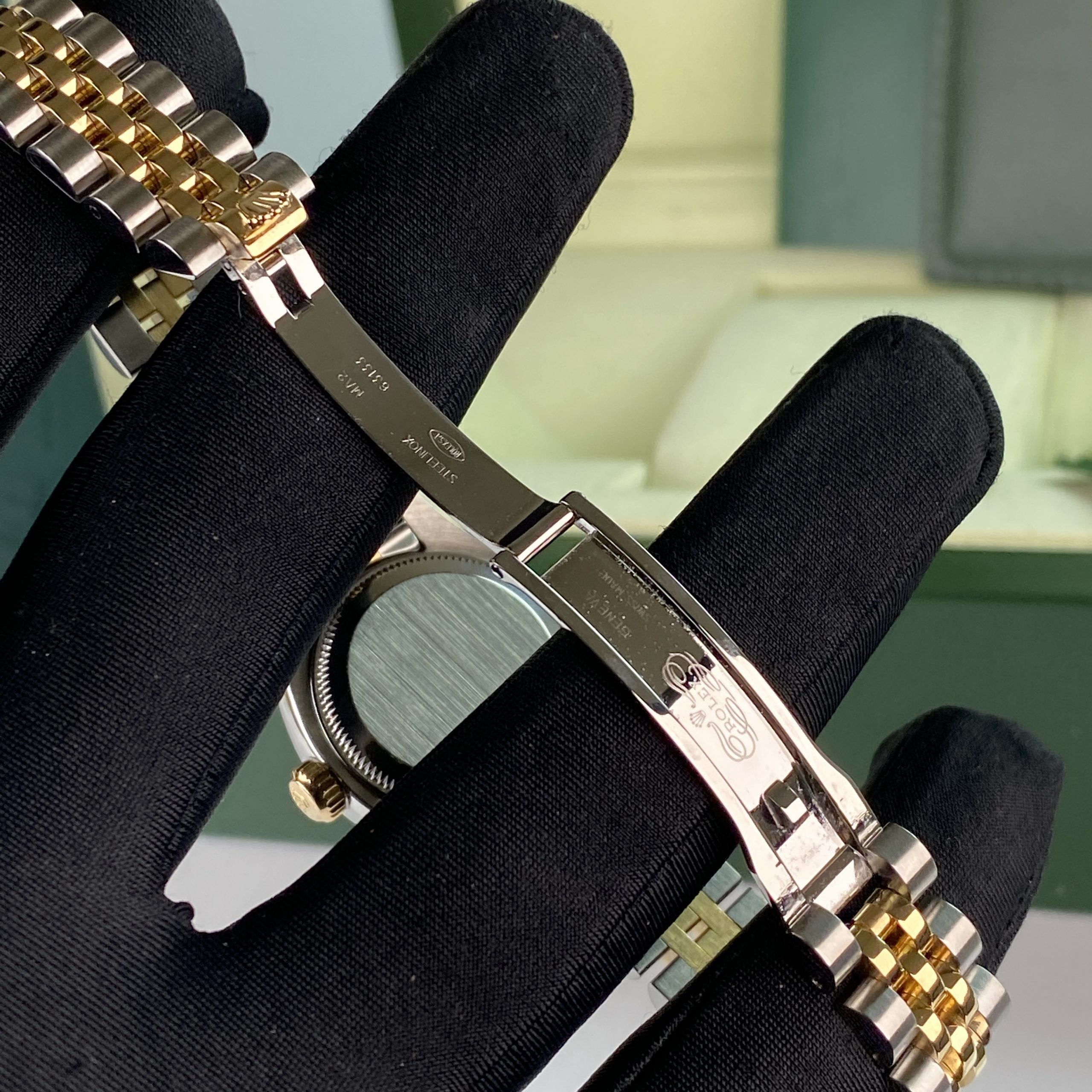 Rolex Datejust 179174 Ladies 26mm Jubilee Bracelets Roman Dial