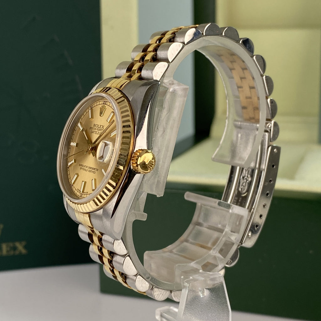 Rolex Datejust 68273 Jubilee Bracelet 31mm New Old Stock with Box & papers