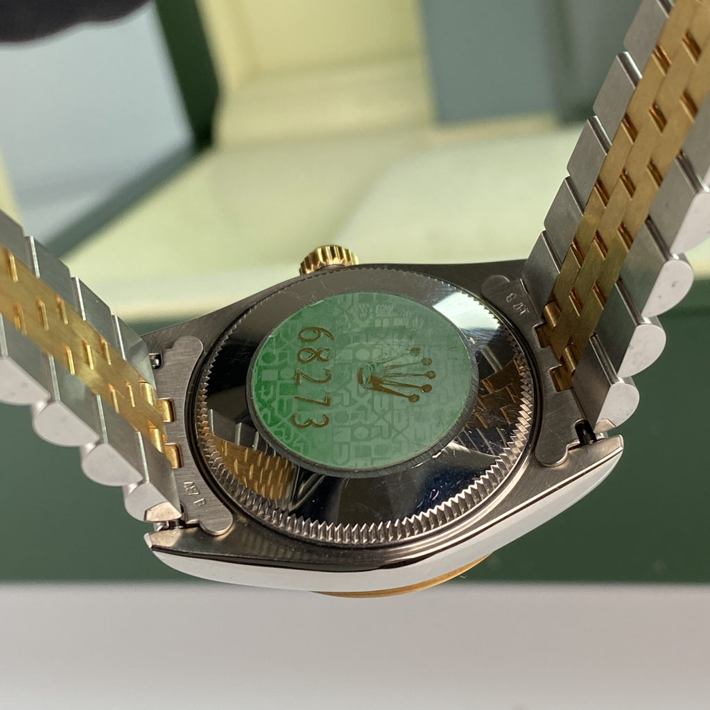 Rolex Datejust 68273 Jubilee Bracelet 31mm New Old Stock with Box & papers