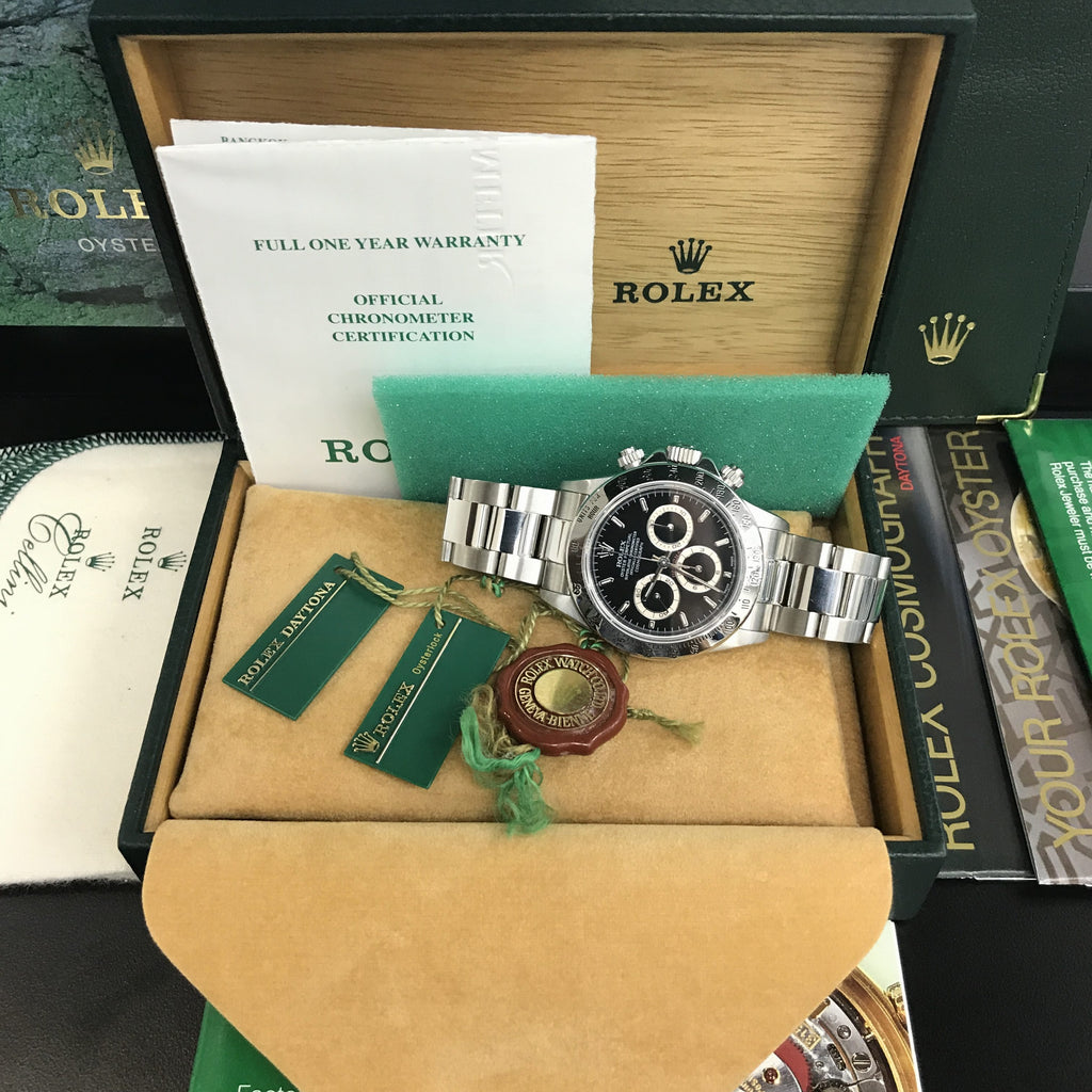 Rolex Daytona 16520 Zenith / 1998 / FULL SET / US/Papers
