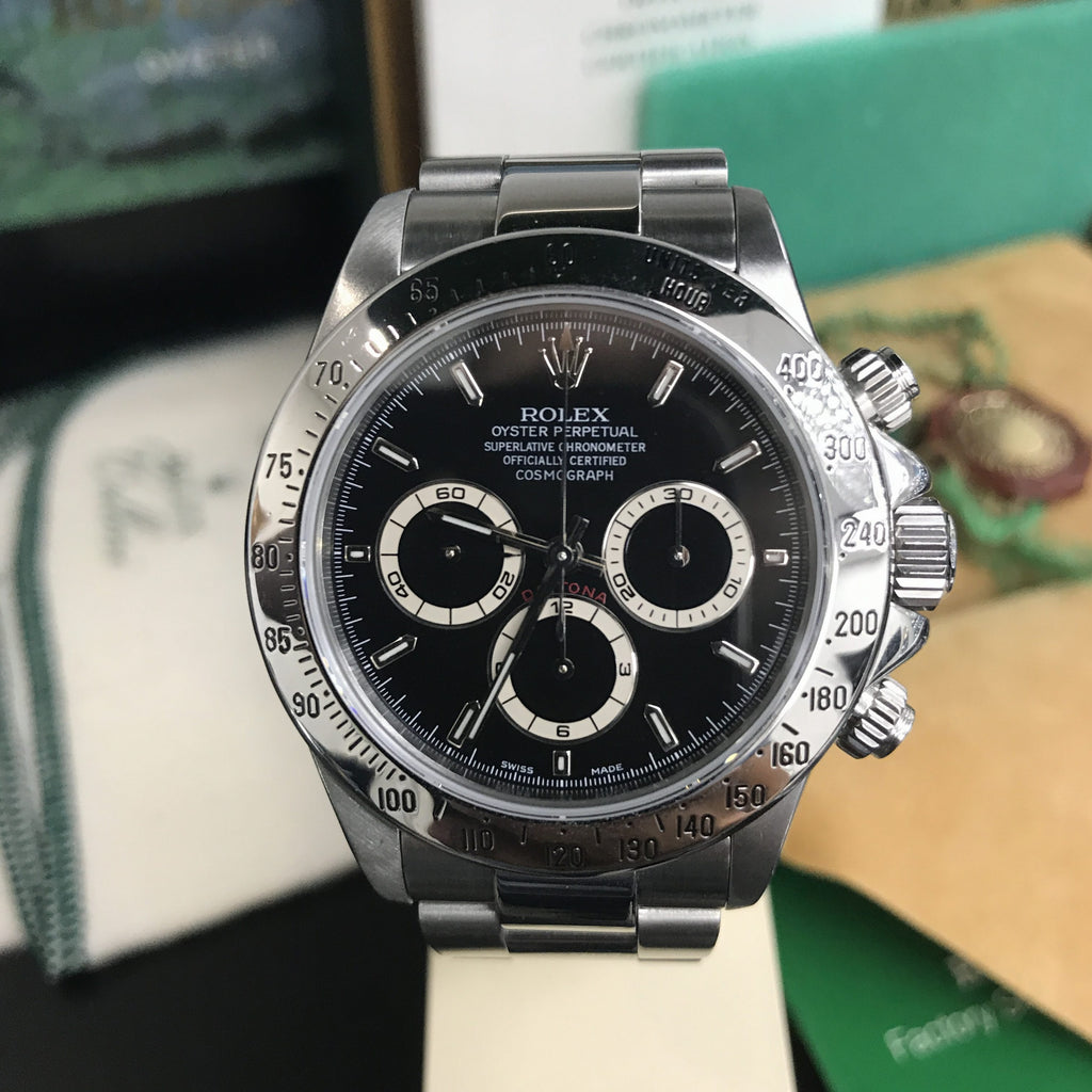 Rolex Daytona 16520 Zenith / 1998 / FULL SET / US/Papers