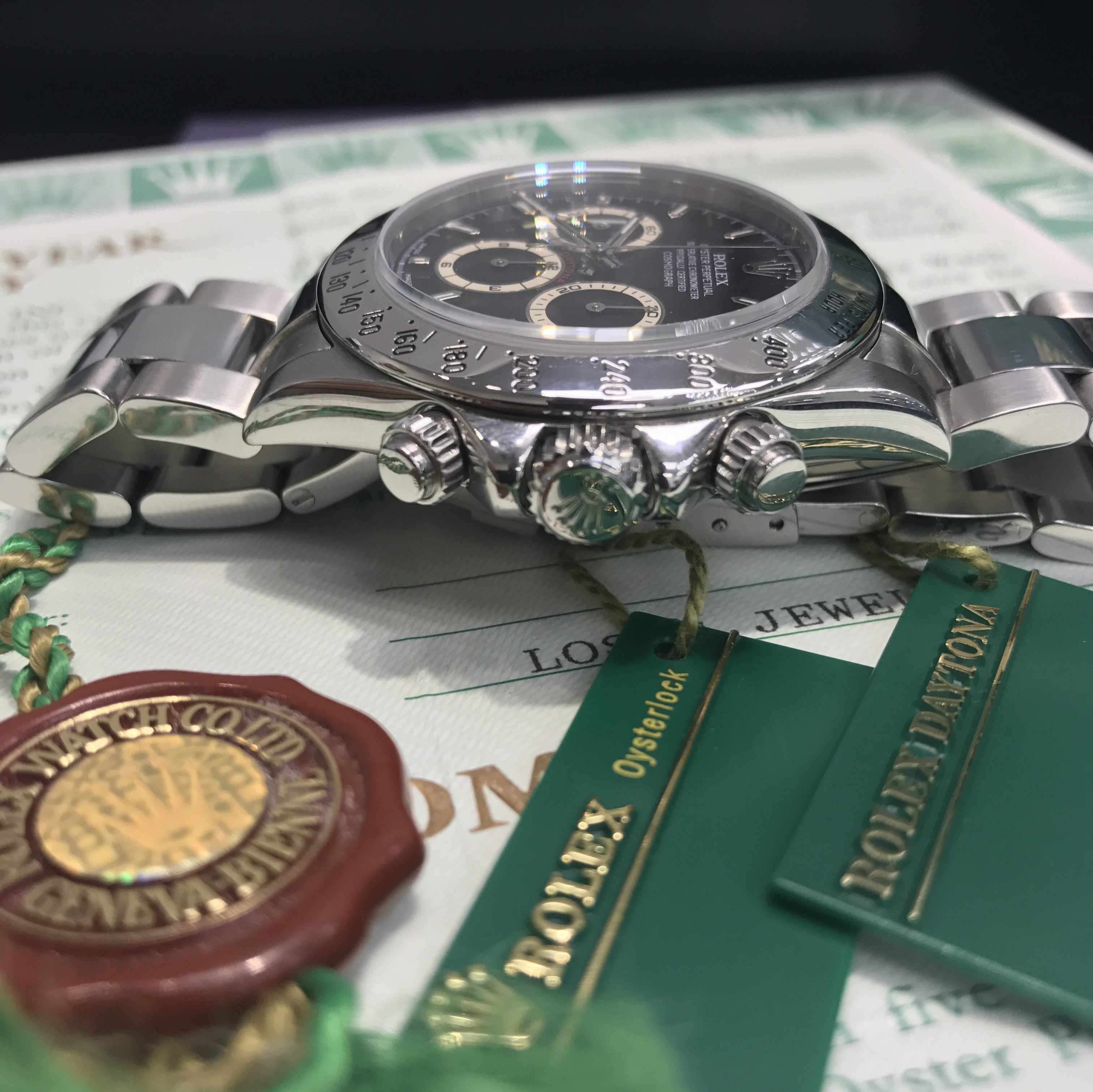 Rolex Daytona 16520 Zenith / 1998 / FULL SET / US/Papers