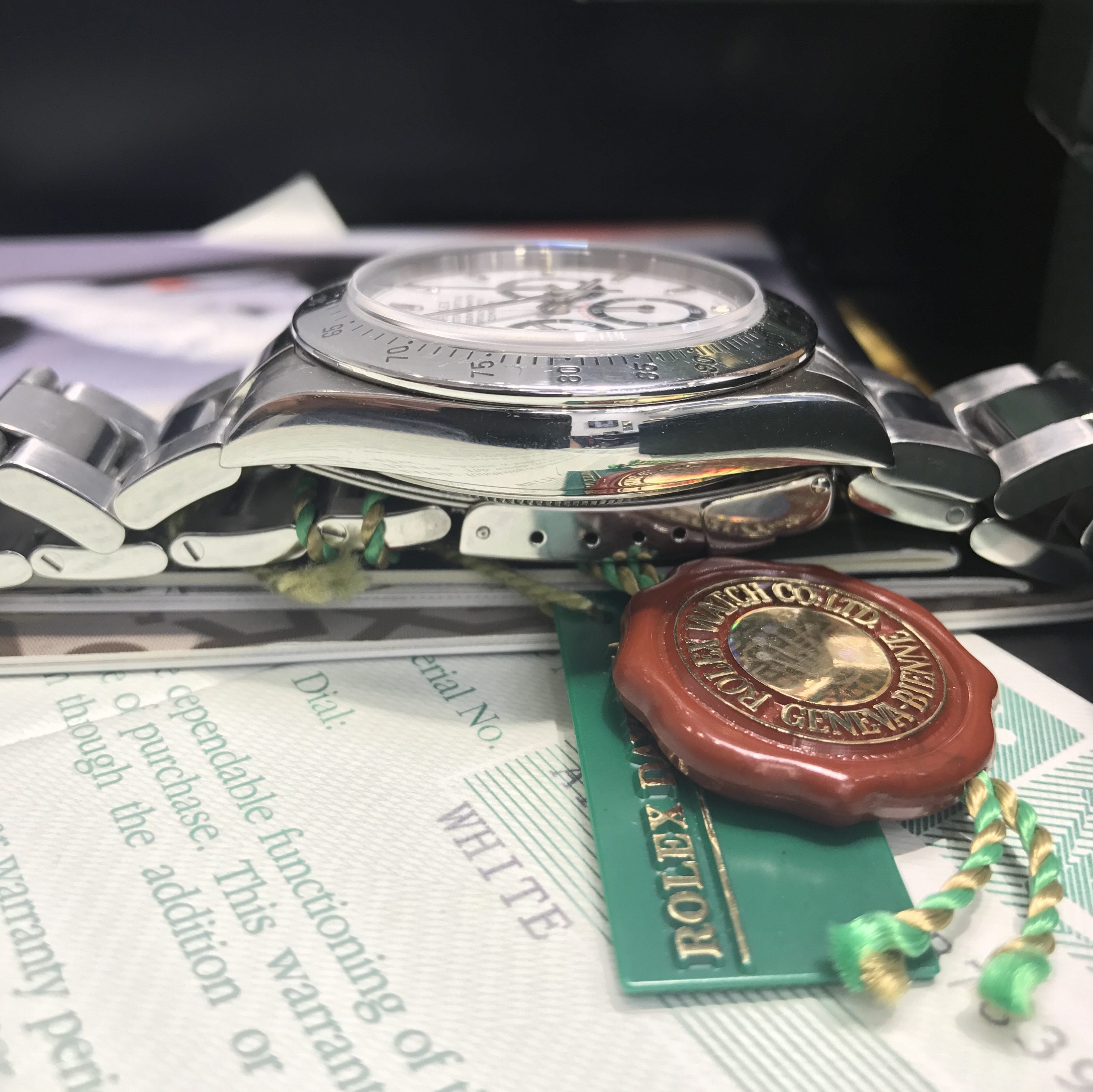 Rolex Daytona 16520 Zenith / 1999/ FULL SET / USA/Like NOS