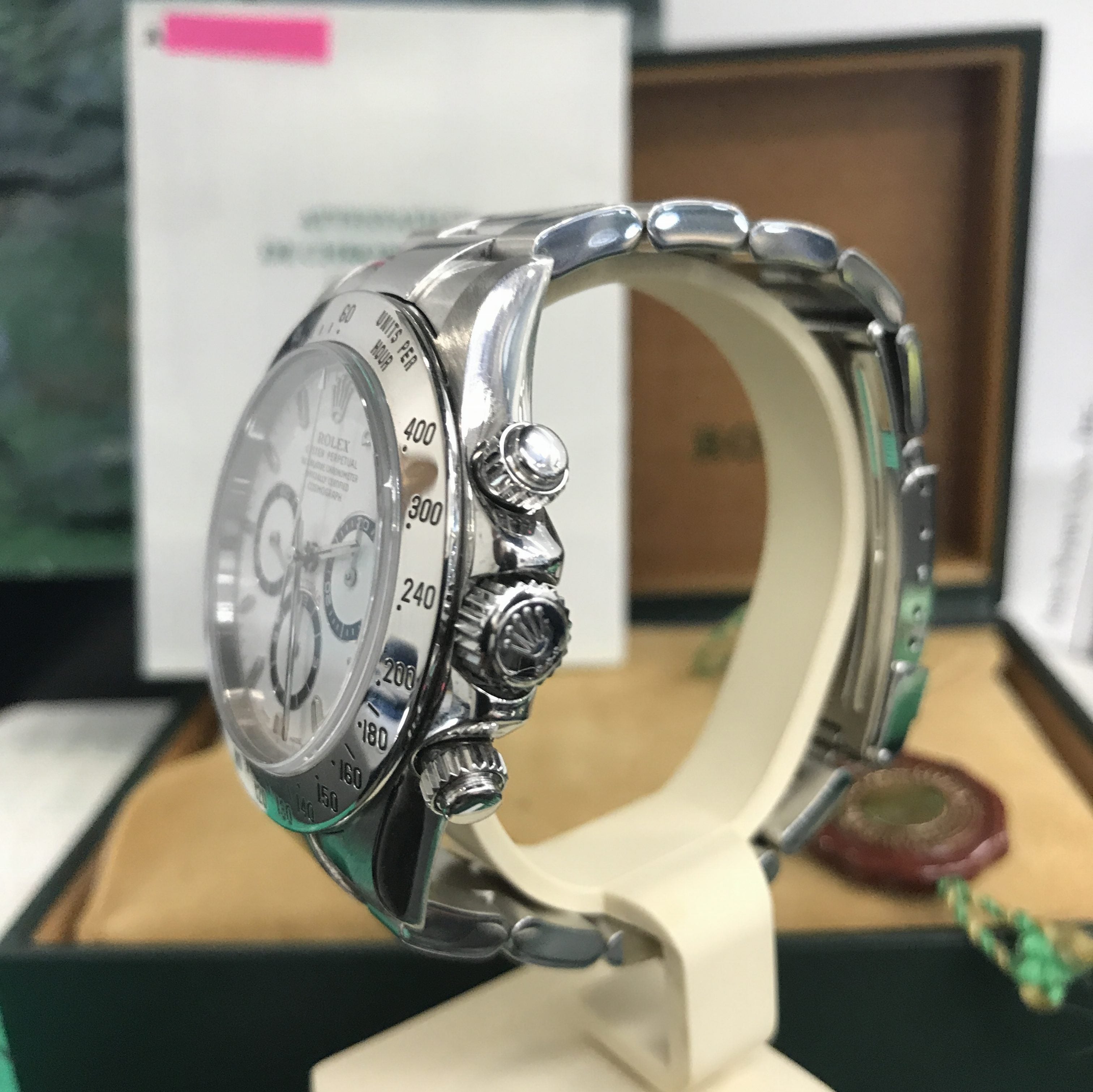 Rolex Daytona 16520 Zenith / 1999 / Service 2015 / FULL SET Mint