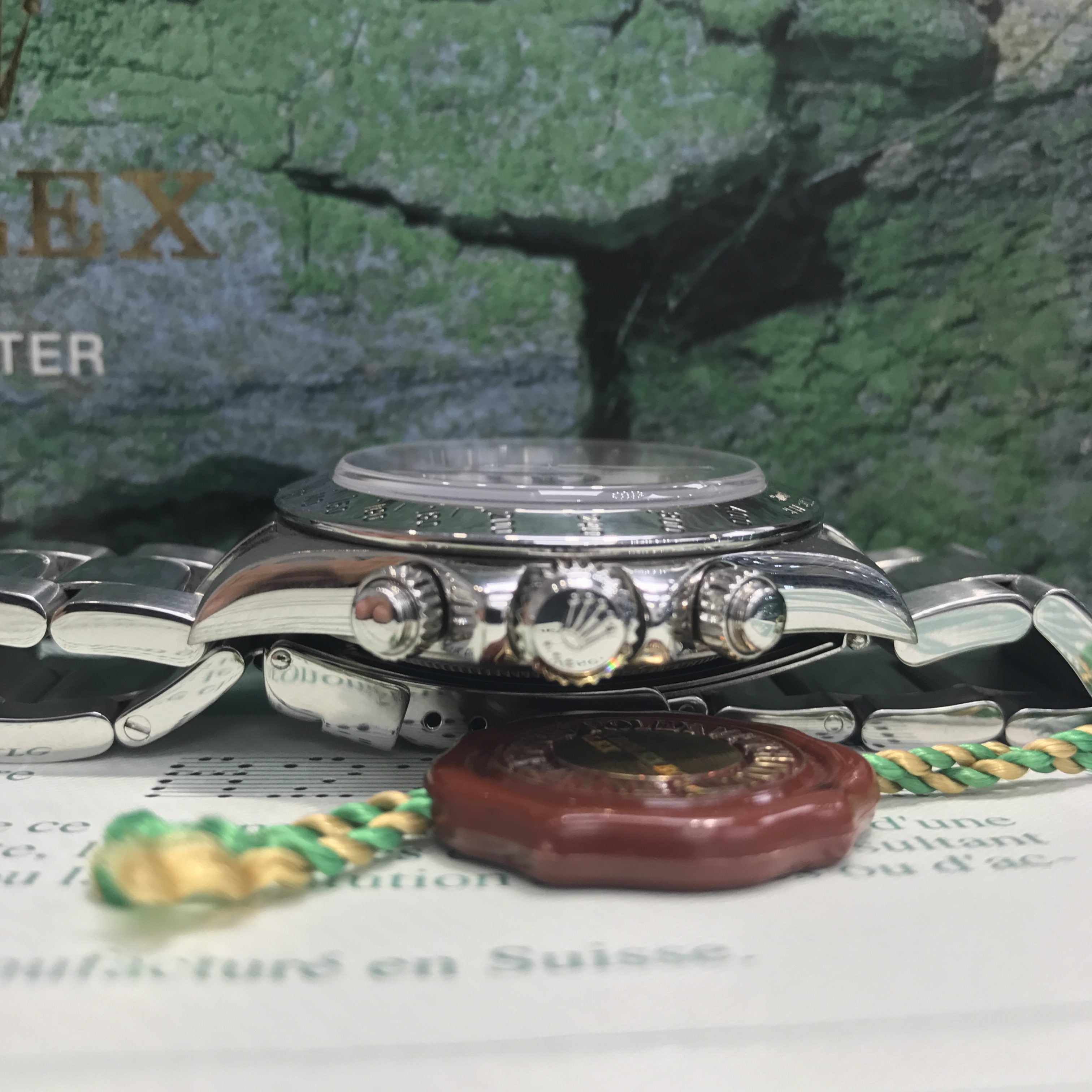 Rolex Daytona 16520 Zenith / 1999 / Service 2015 / FULL SET Mint