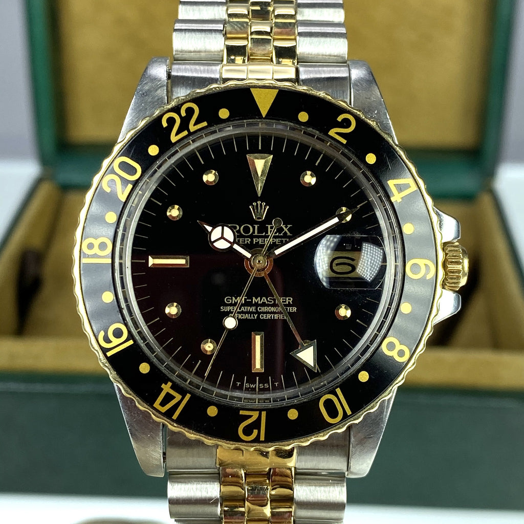 1978 Vintage Rolex GMT Master 1675 Two Tone w/ Box