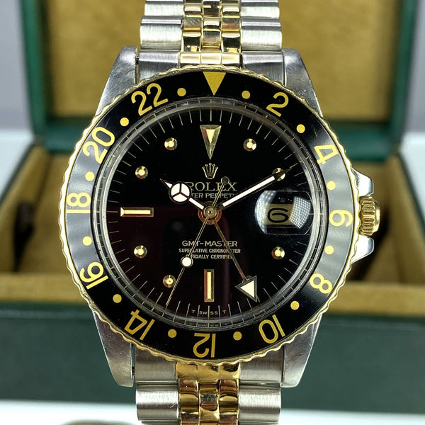 1978 Vintage Rolex GMT Master 1675 Two Tone w/ Box