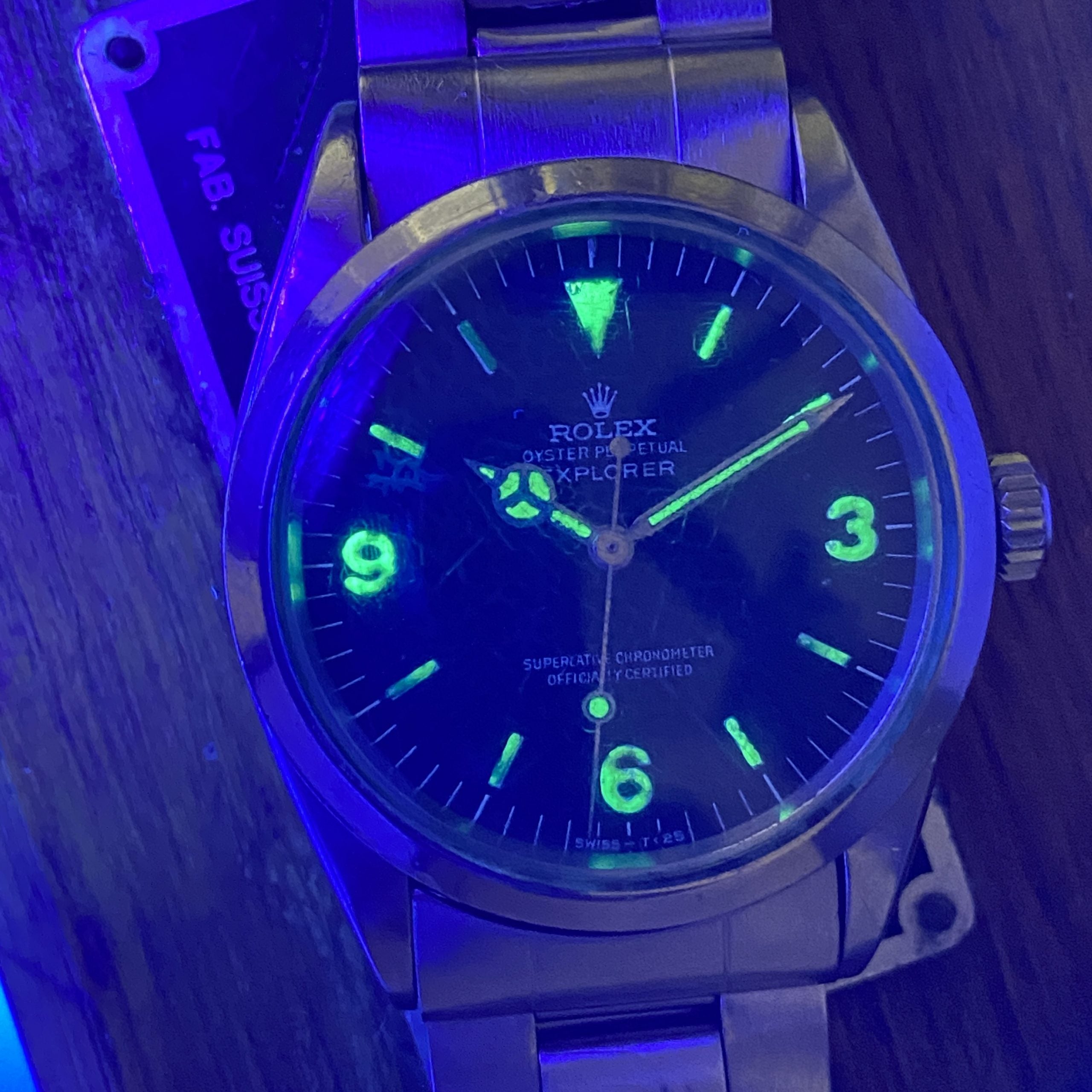 1967 Rolex Explorer 1016 transitional model MK 0.5 Dial