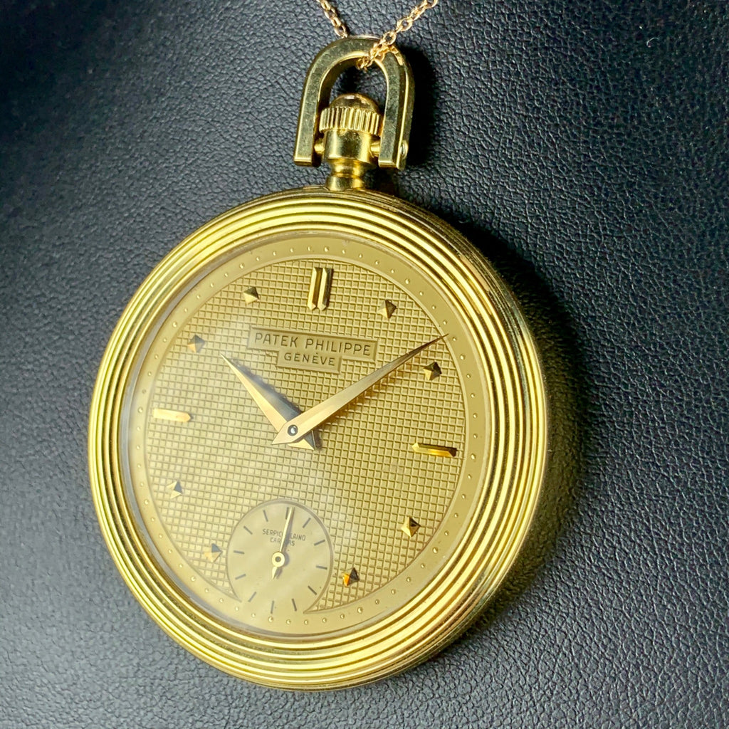 1930 PATEK PHILIPPE REF. 765 DRESS WATCH.RETAILED BY SERPICO Y LAINO