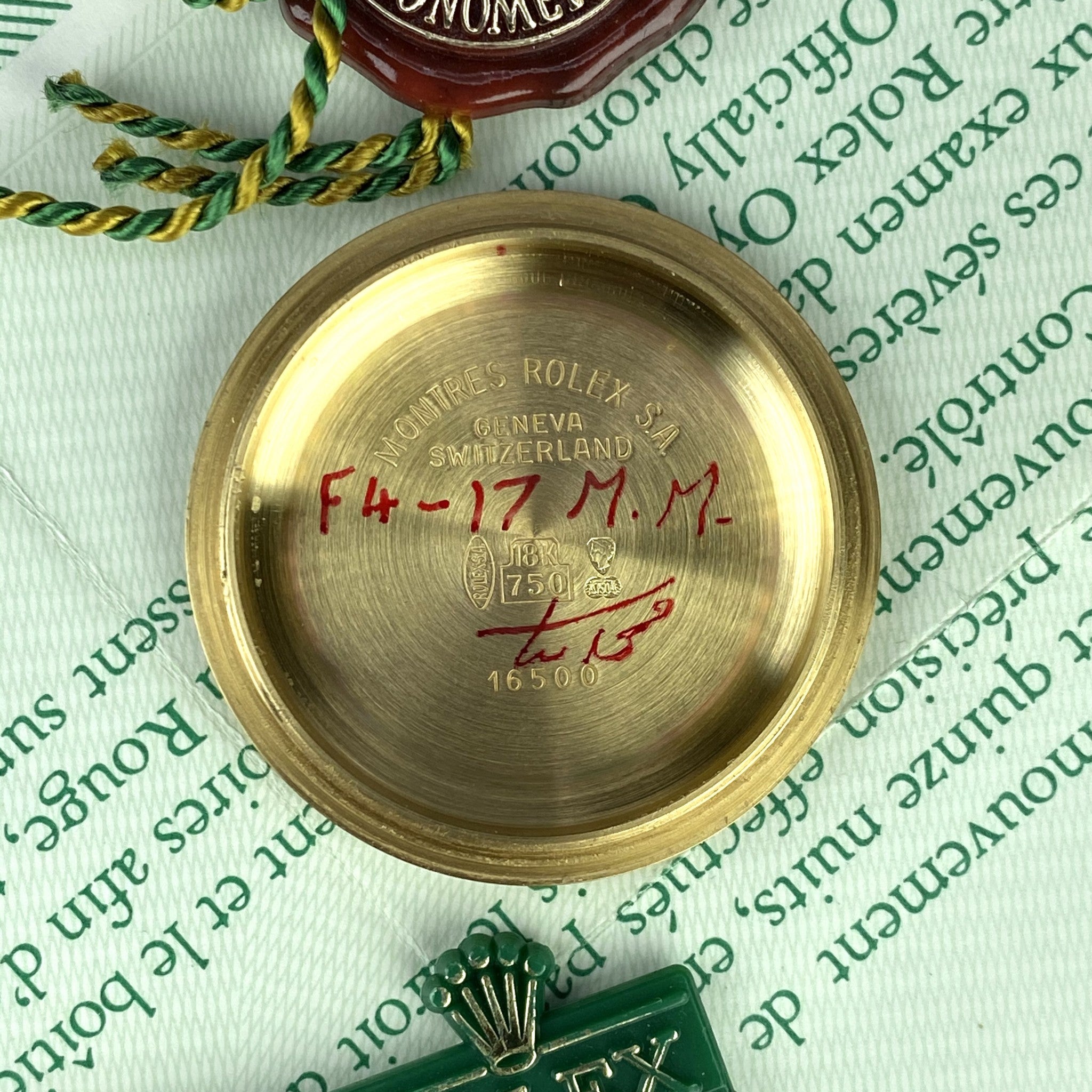 1988 Vintage Rolex Daytona 16528 Zenith Porcelain Diamonds 4 line Dial R Serial Full Set Paper Box