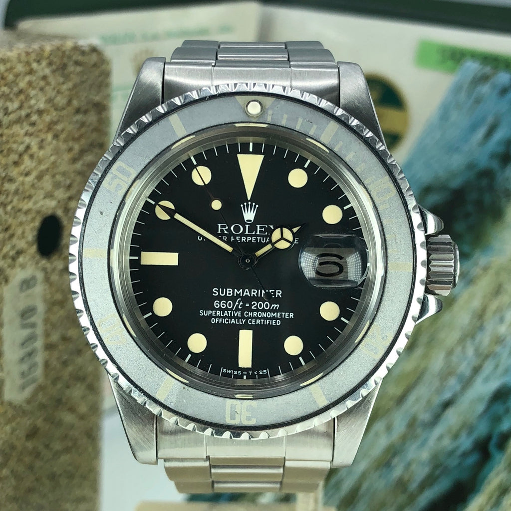 1978 Vintage Rolex 1680 Submariner 1978 Full Set box, Papers & Serves Paper 2018