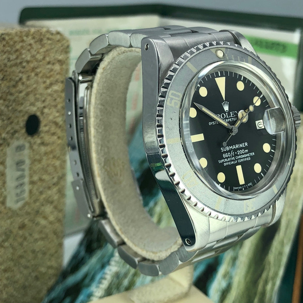 1978 Vintage Rolex 1680 Submariner 1978 Full Set box, Papers & Serves Paper 2018