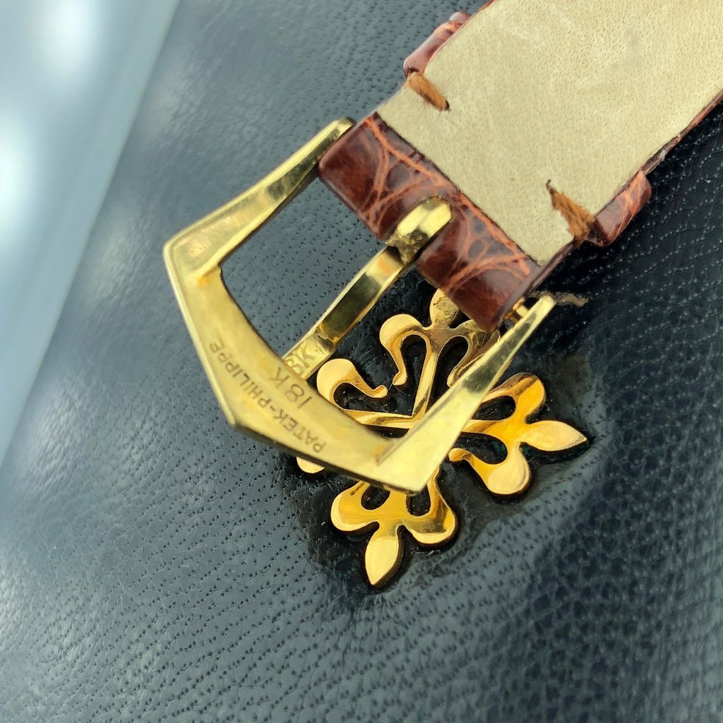 1953 Vintage Patek Philippe Calatrava 2509 Screw Back 18k Solid Gold Box Paper
