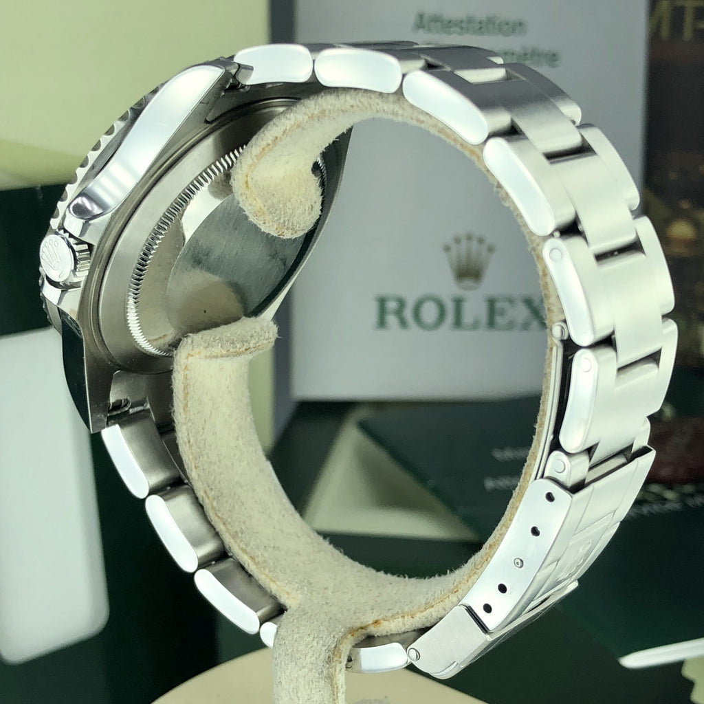 2008 Rolex GMT Master II 16710 Pepsi Unpolished Full Set Box & Papers Z serial