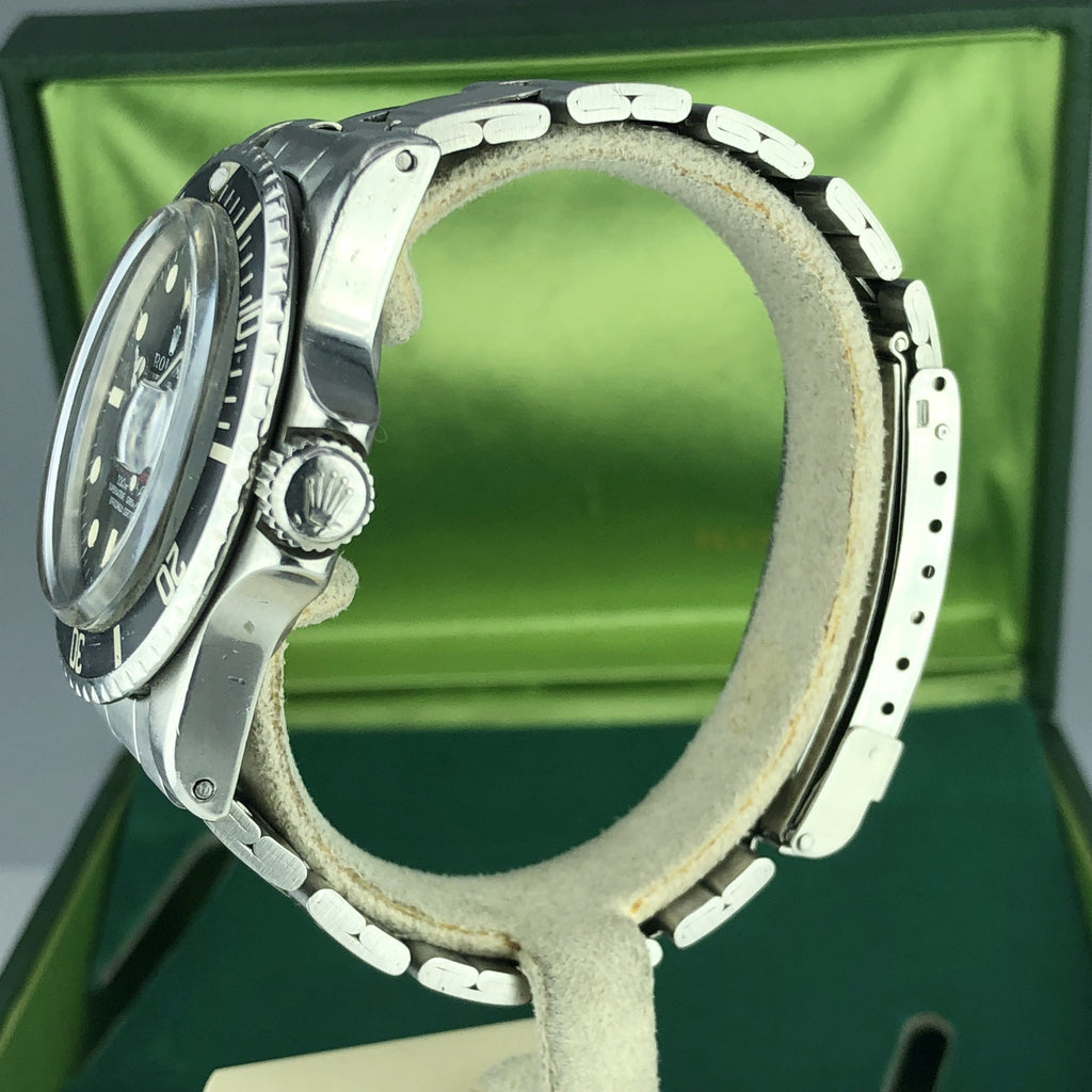 1969 Vintage Rolex 1680 Red Submariner Meters First MK1 Long F Dial