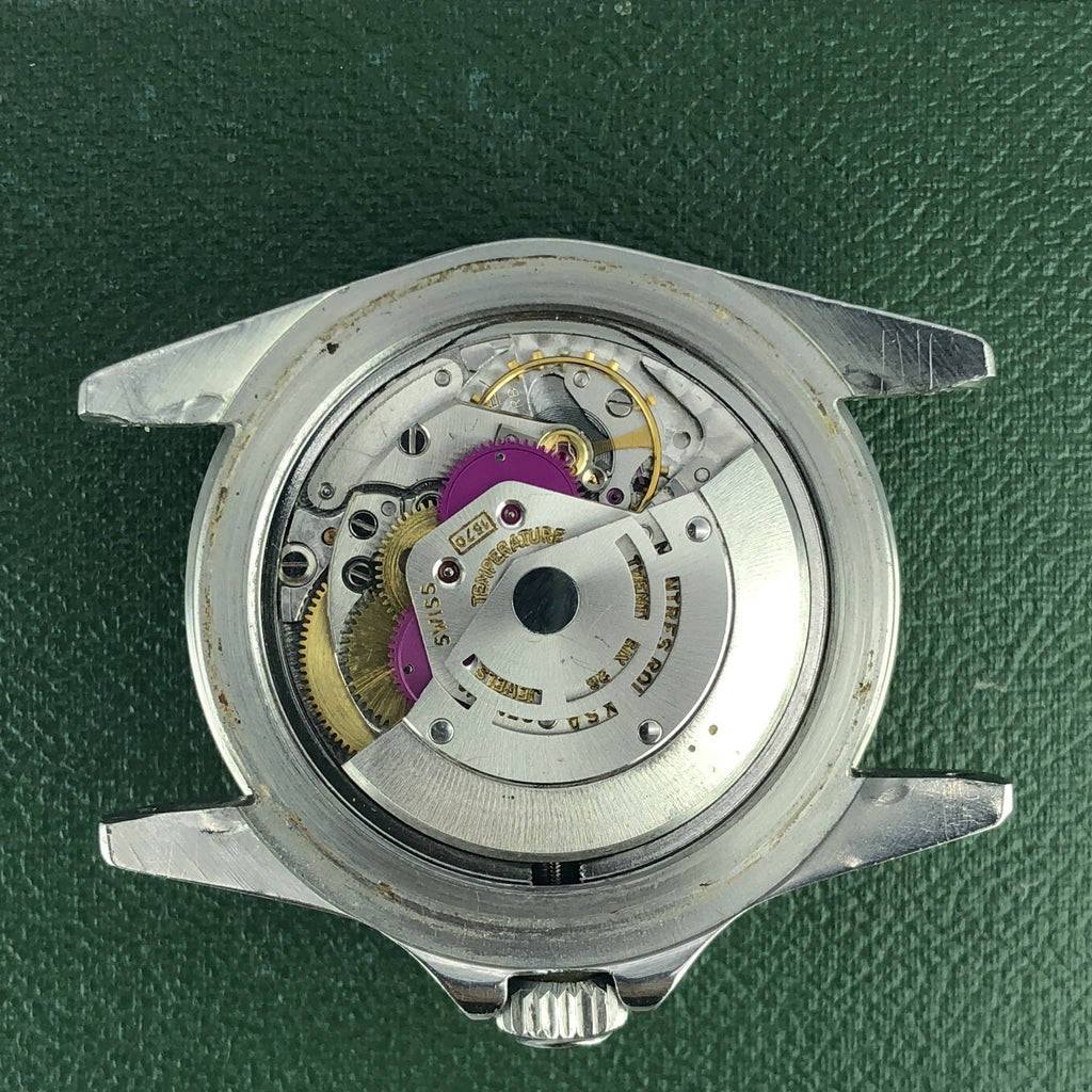 1969 Vintage Rolex 1680 Red Submariner Meters First MK1 Long F Dial