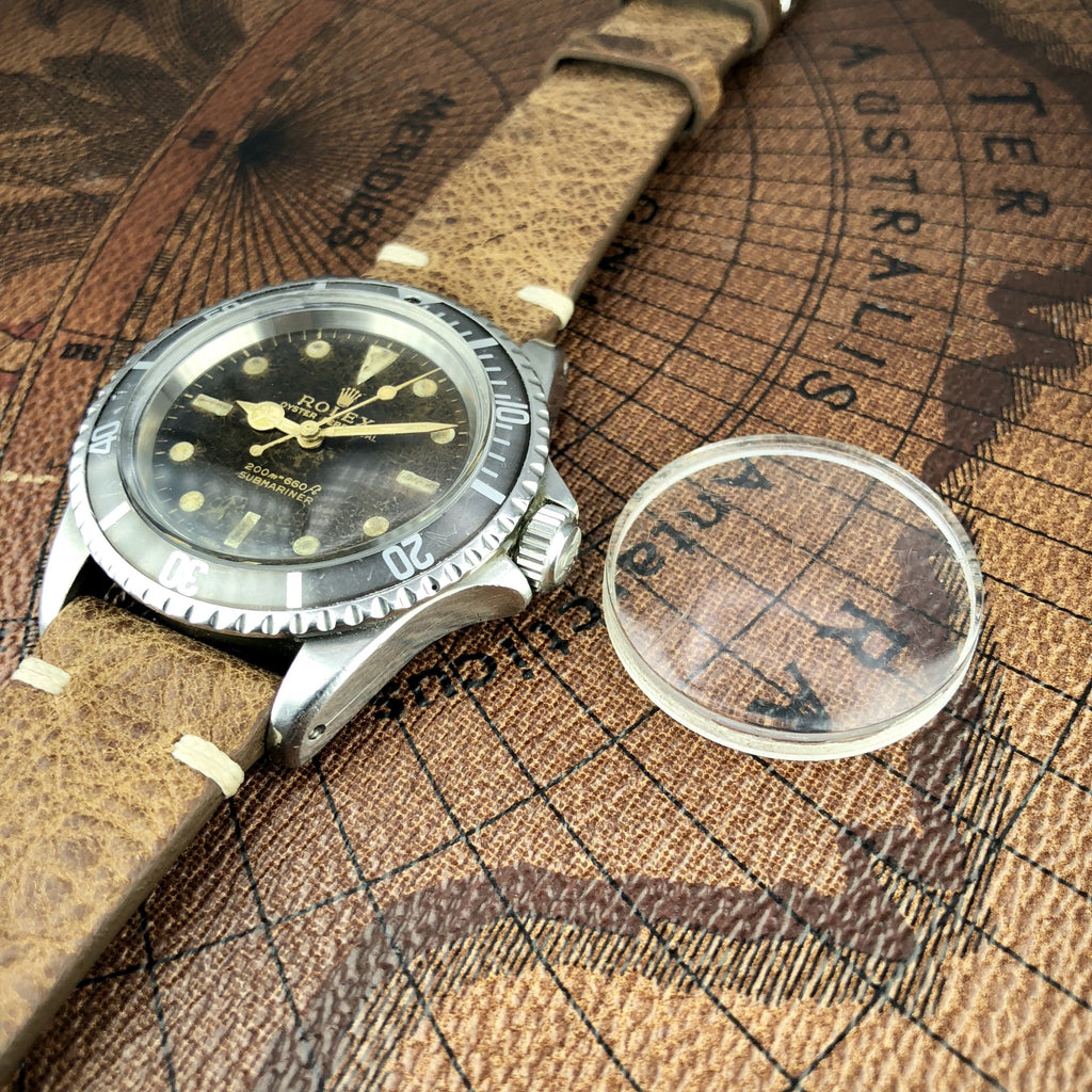 1967 Vintage Rolex 5513 Submariner Tropical Gilt Dial JFM Army Engraving