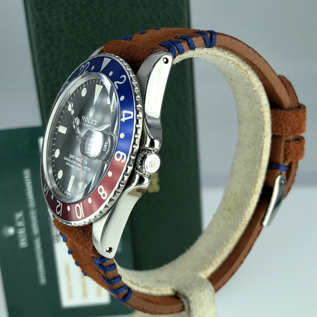 1968 Vintage Rolex GMT Master 1675 With Service 2018 Box & Paper