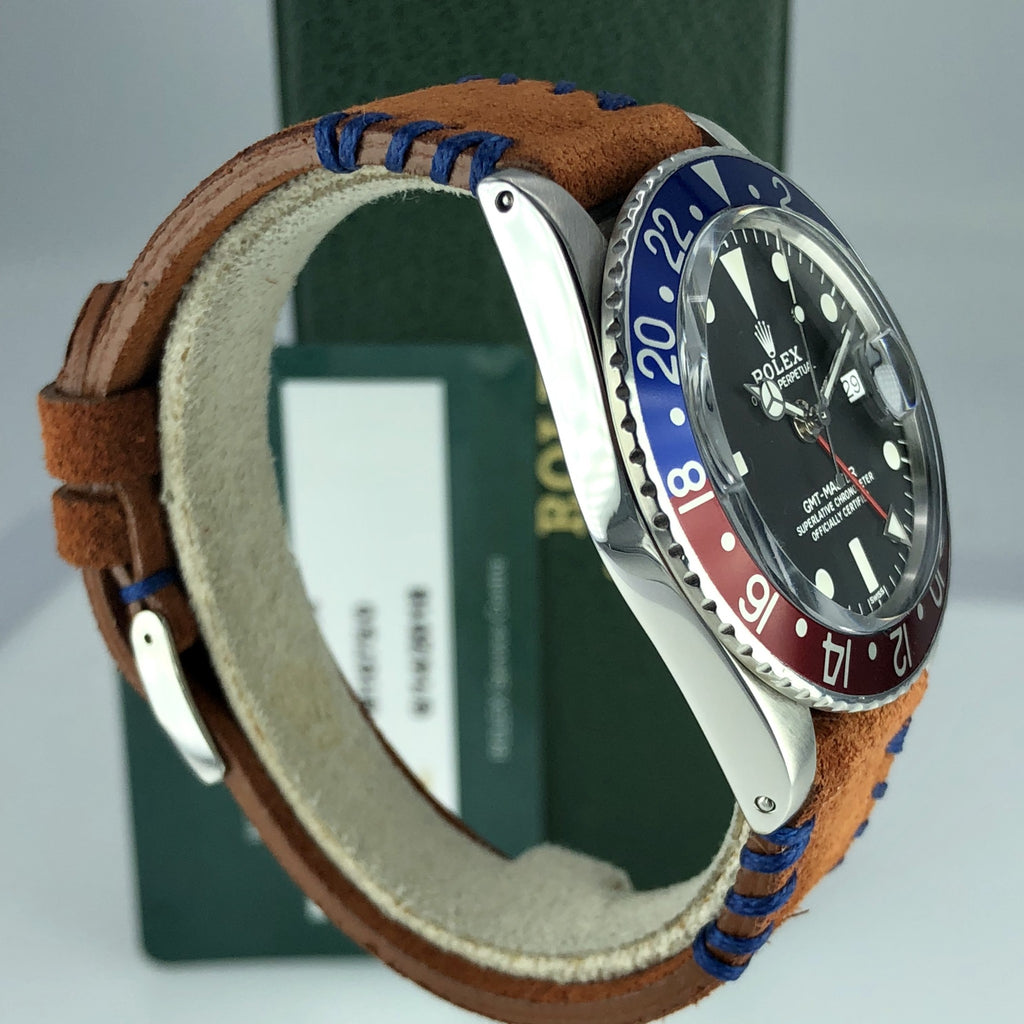 1968 Vintage Rolex GMT Master 1675 With Service 2018 Box & Paper