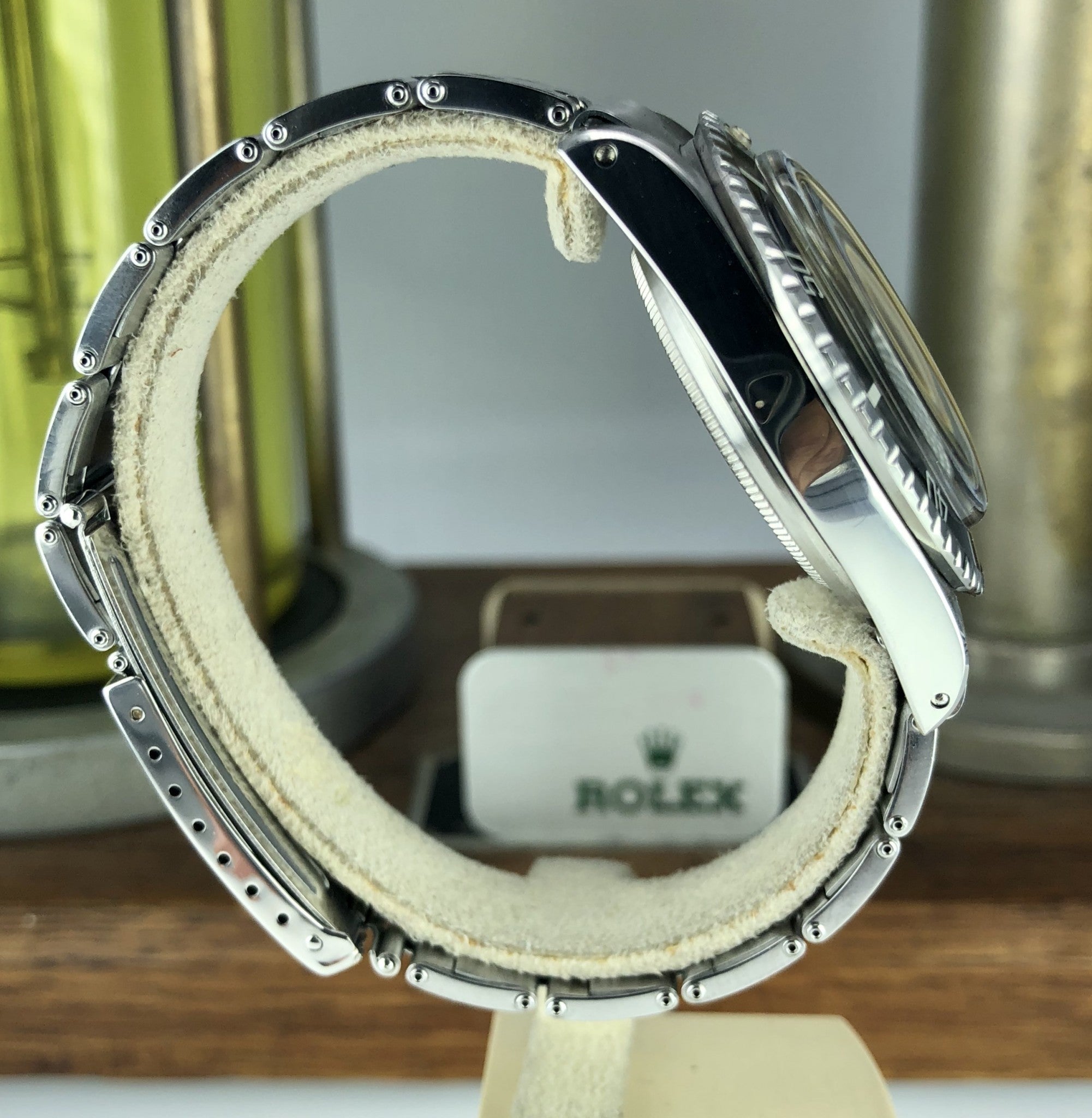 1965 Vintage Rolex 5513 Submariner Tropical Super Glossy Gilt Dial