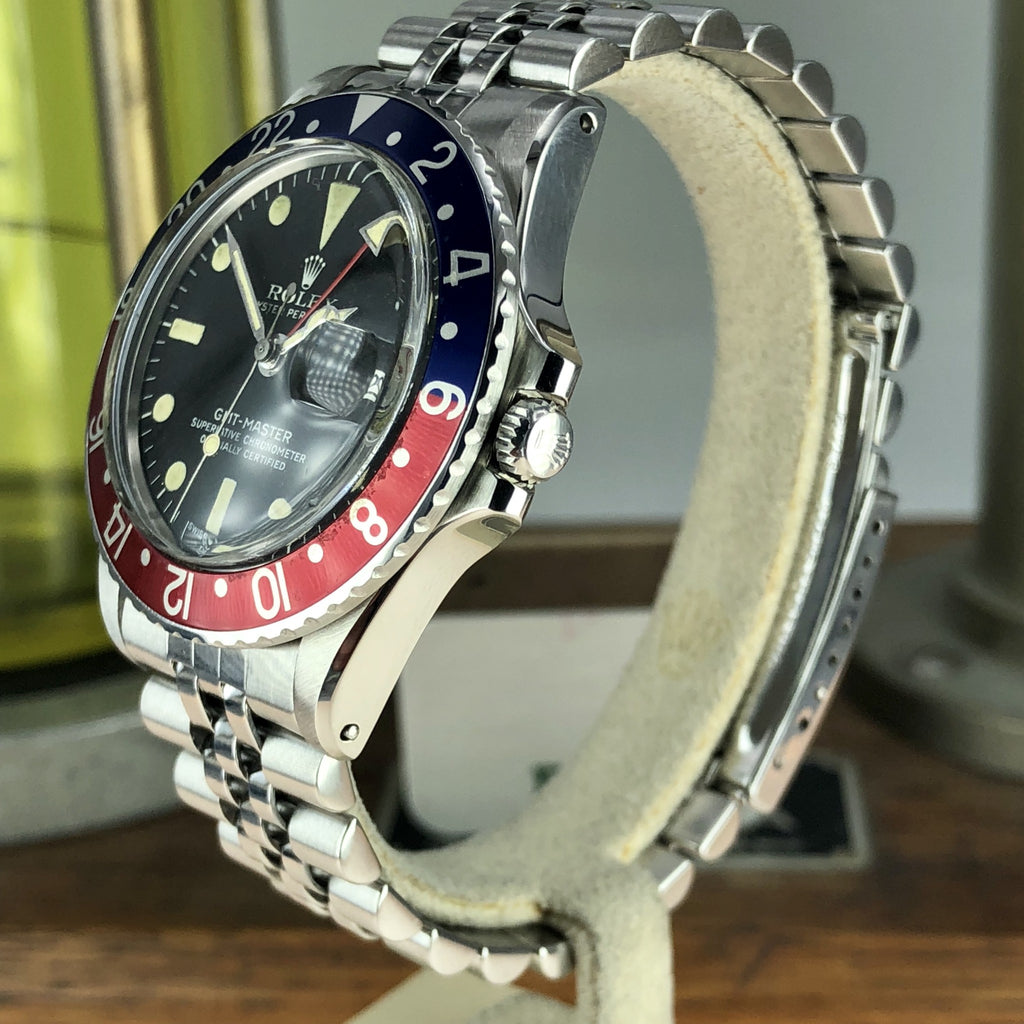 1972 Vintage Rolex GMT Master 1675 Pepsi With MkIII Dial