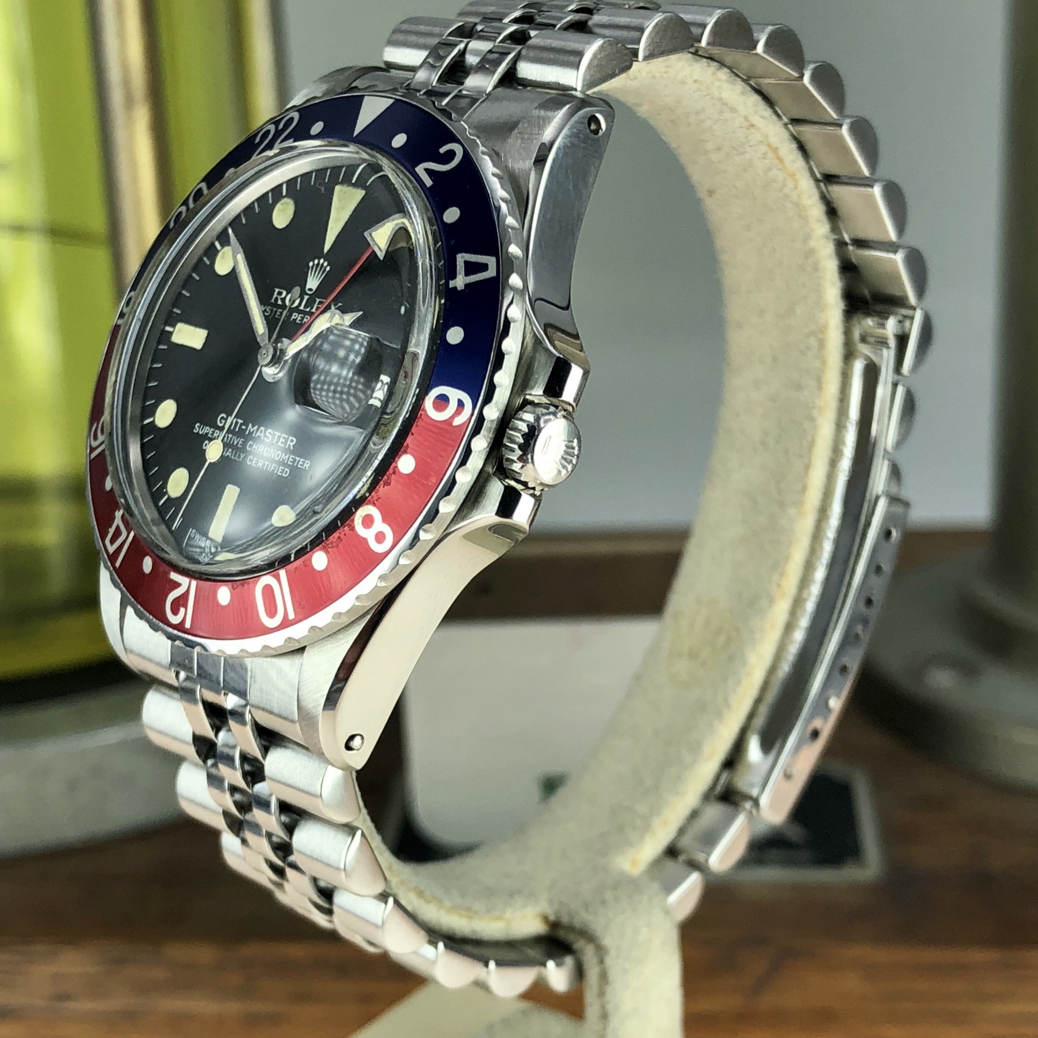 1972 Vintage Rolex GMT Master 1675 Pepsi With MkIII Dial