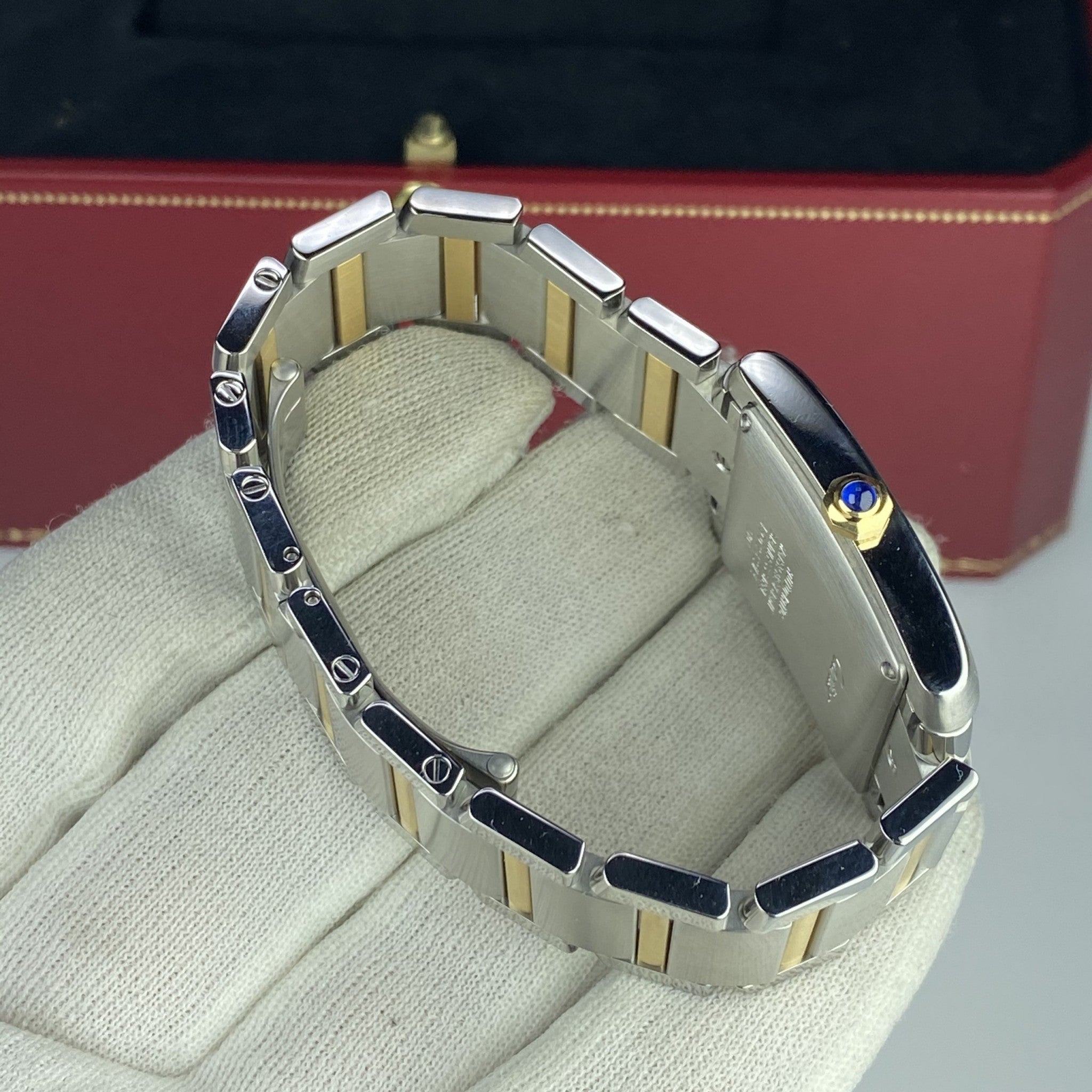 2017 Cartier Tank Francaise Large W51005Q4 Steel Gold Box & Paper